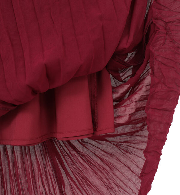 SOFFITTO「【A_/エース】ウエストゴムワッシャープリーツスカート」|スカート|