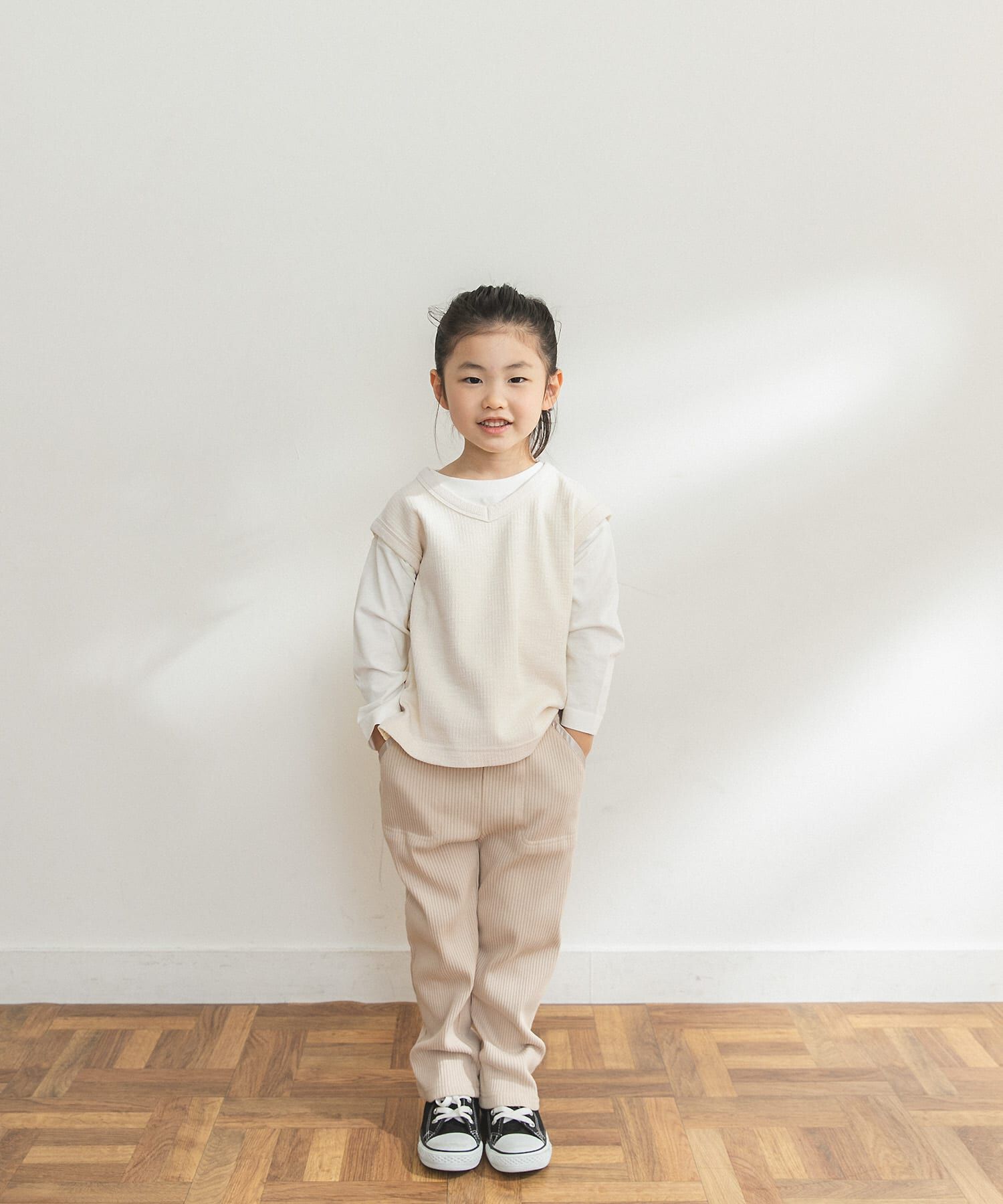 URBAN RESEARCH DOORS「FORK&SPOON　ストライプサーマル2WAYカットソー(KIDS)」|その他|