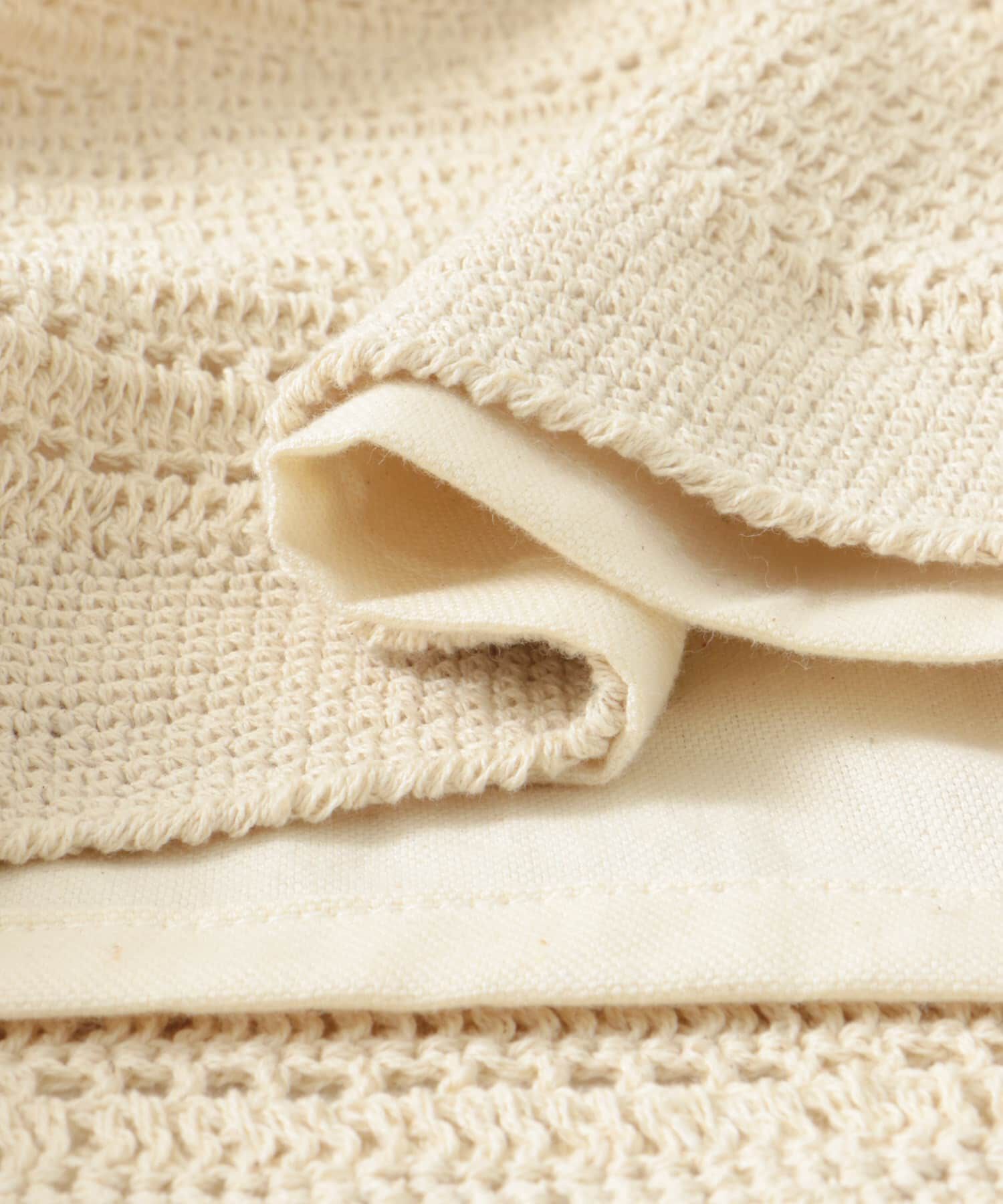 URBAN RESEARCH DOORS「『別注』KHWOPA&times;DOORS　かぎ針スカート」|スカート|