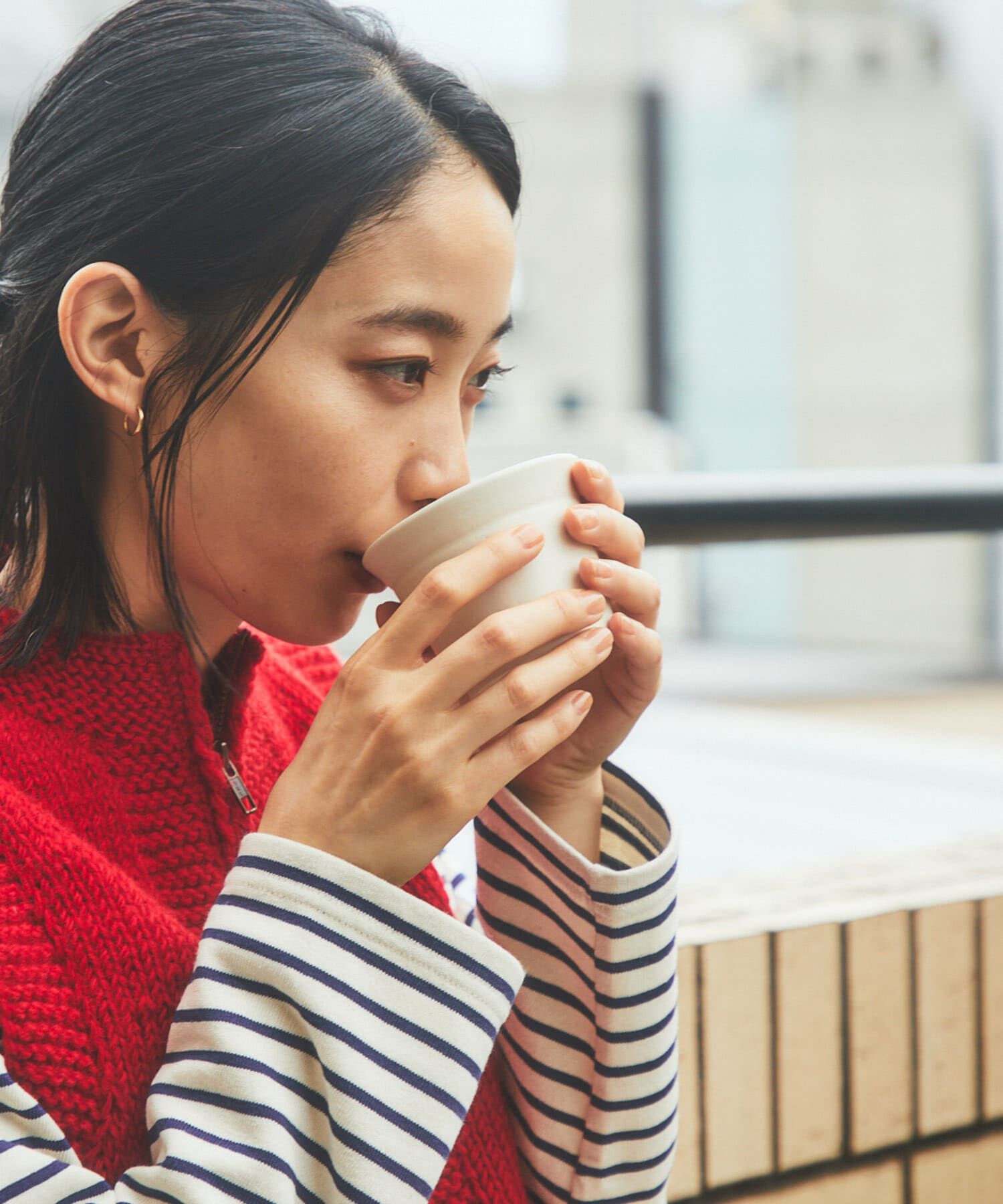 URBAN RESEARCH DOORS「石松信彦　白マット釉 フリーカップS」|食器・キッチングッズ|