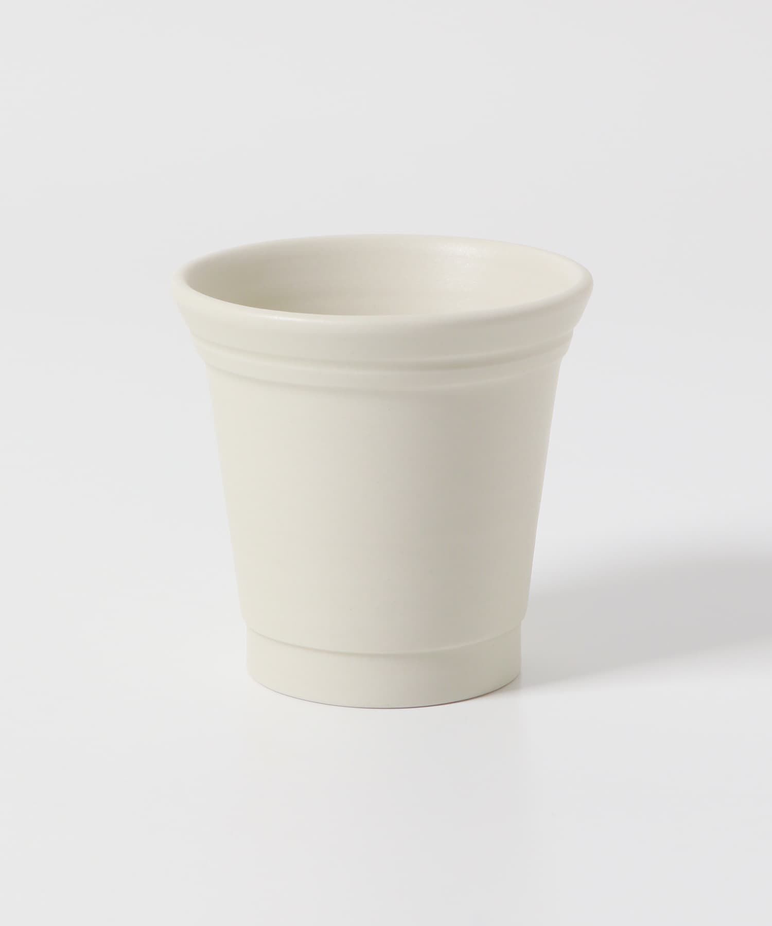 URBAN RESEARCH DOORS「石松信彦　白マット釉 フリーカップL」|食器・キッチングッズ|