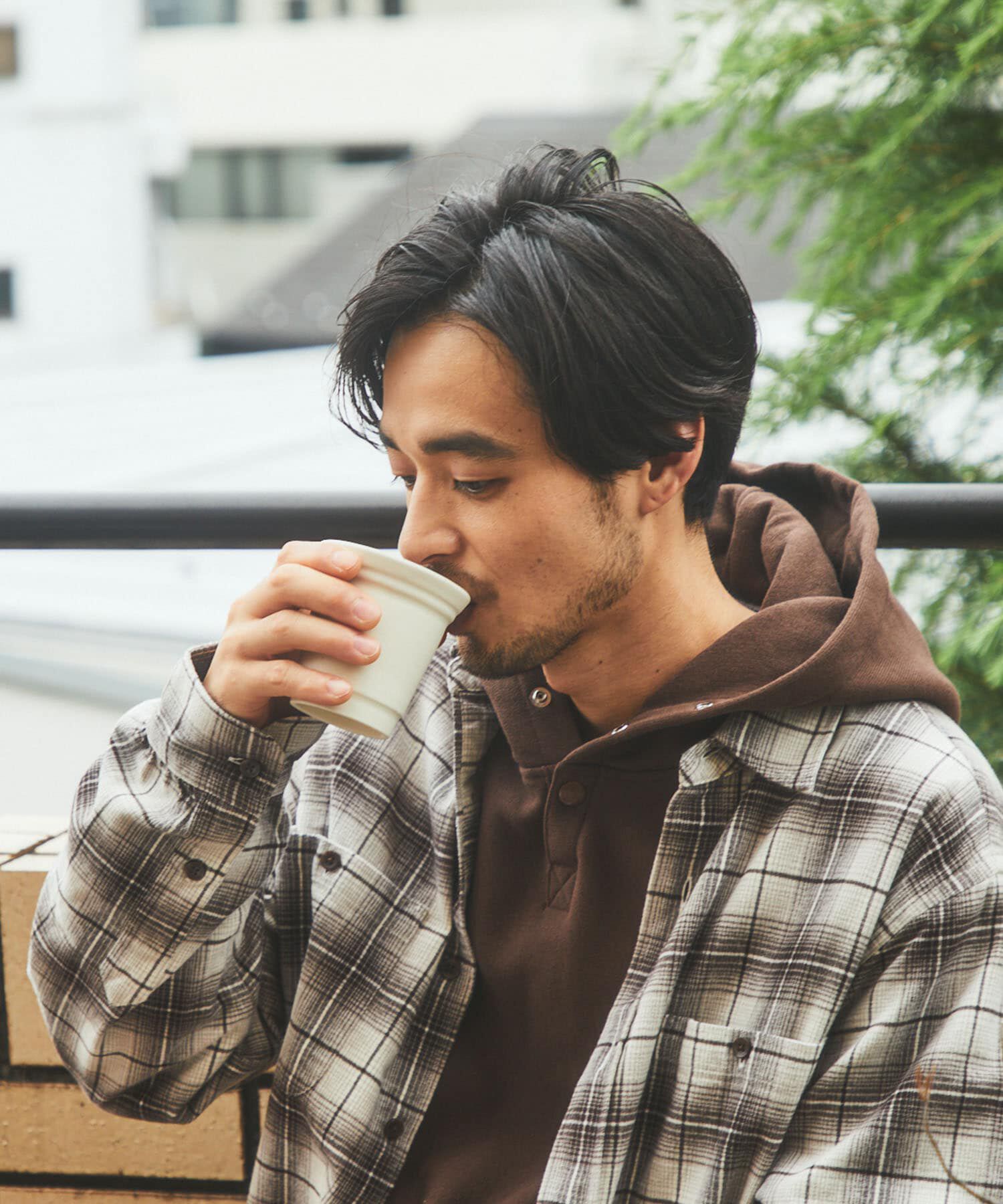 URBAN RESEARCH DOORS「石松信彦　白マット釉 フリーカップL」|食器・キッチングッズ|