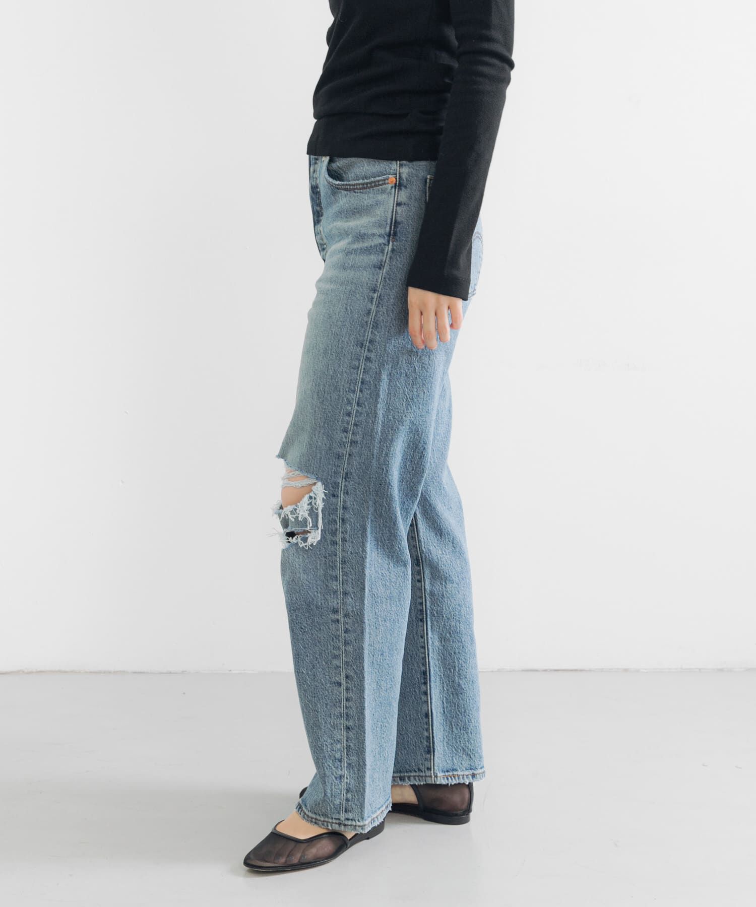 URBAN RESEARCH「Levi&rsquo;s　Exclusive RIBCAGE STRAIGHT ANKLE」|デニム|