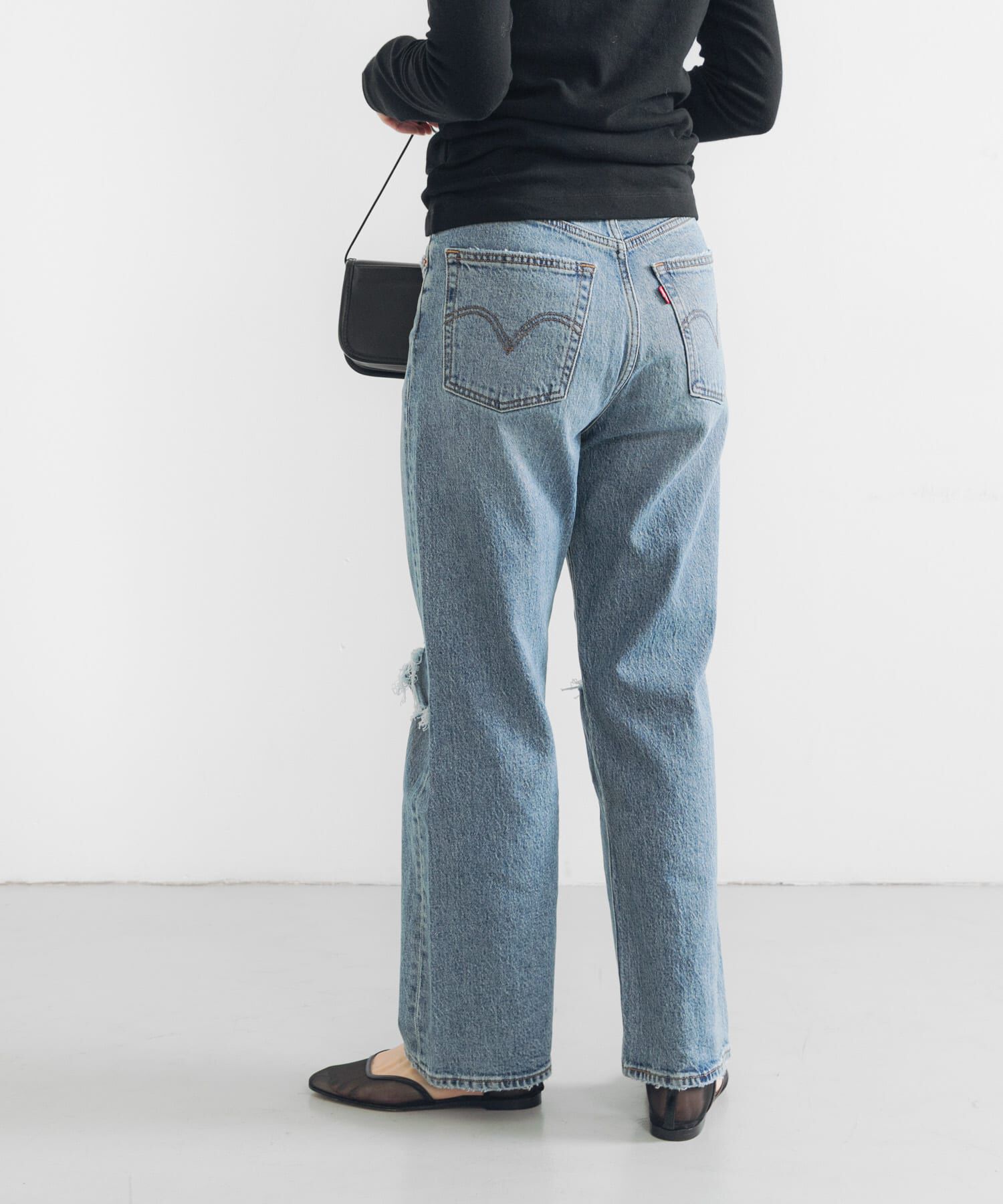 URBAN RESEARCH「Levi&rsquo;s　Exclusive RIBCAGE STRAIGHT ANKLE」|デニム|