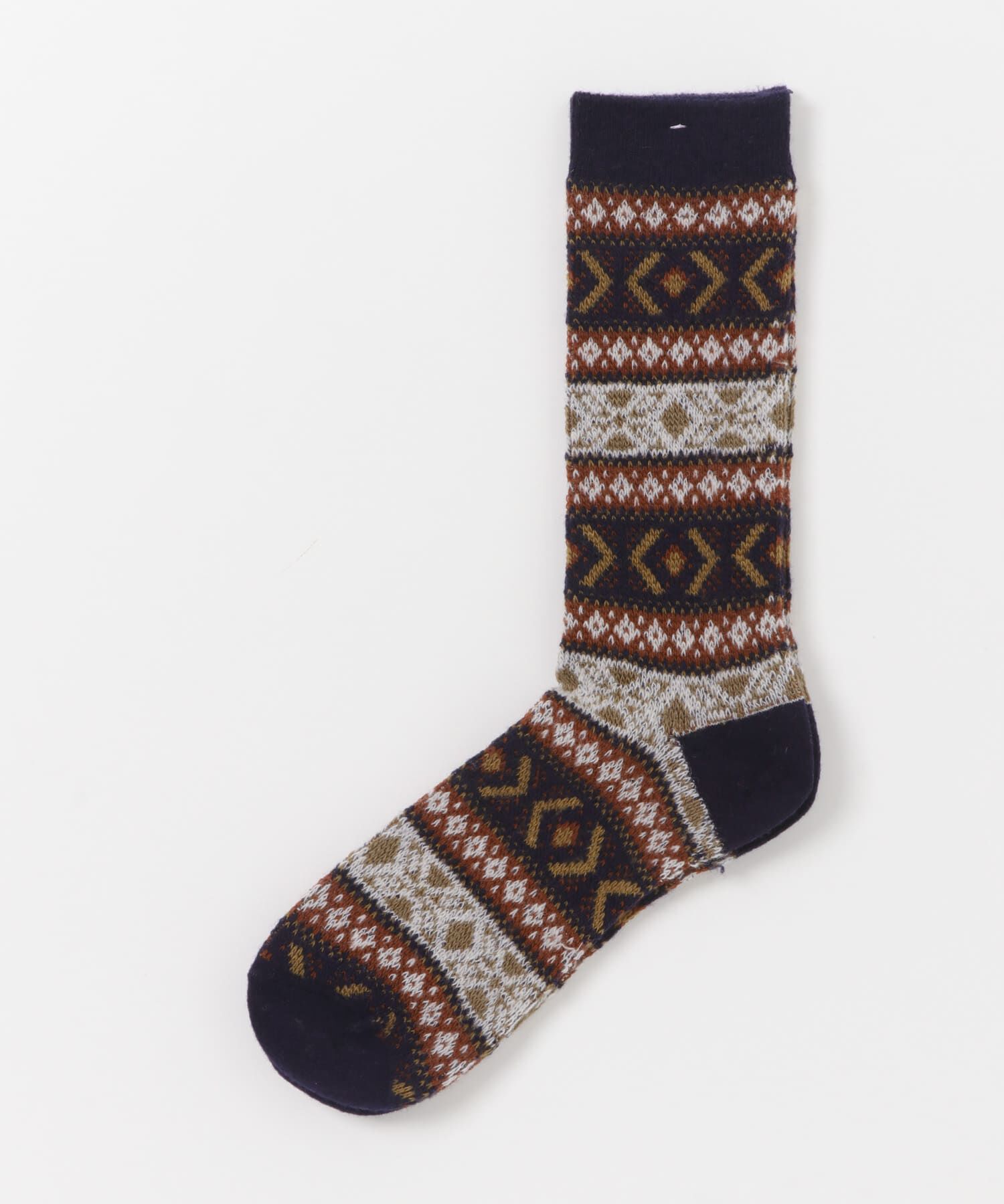 URBAN RESEARCH DOORS「『別注』Anonymous Ism&times;DOORS　ウールジャガードクルー」|ソックス|