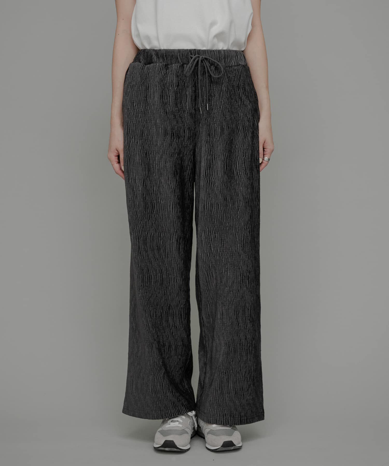 Sonny Label 「ベロアプリーツイージーカットパンツ」|その他|