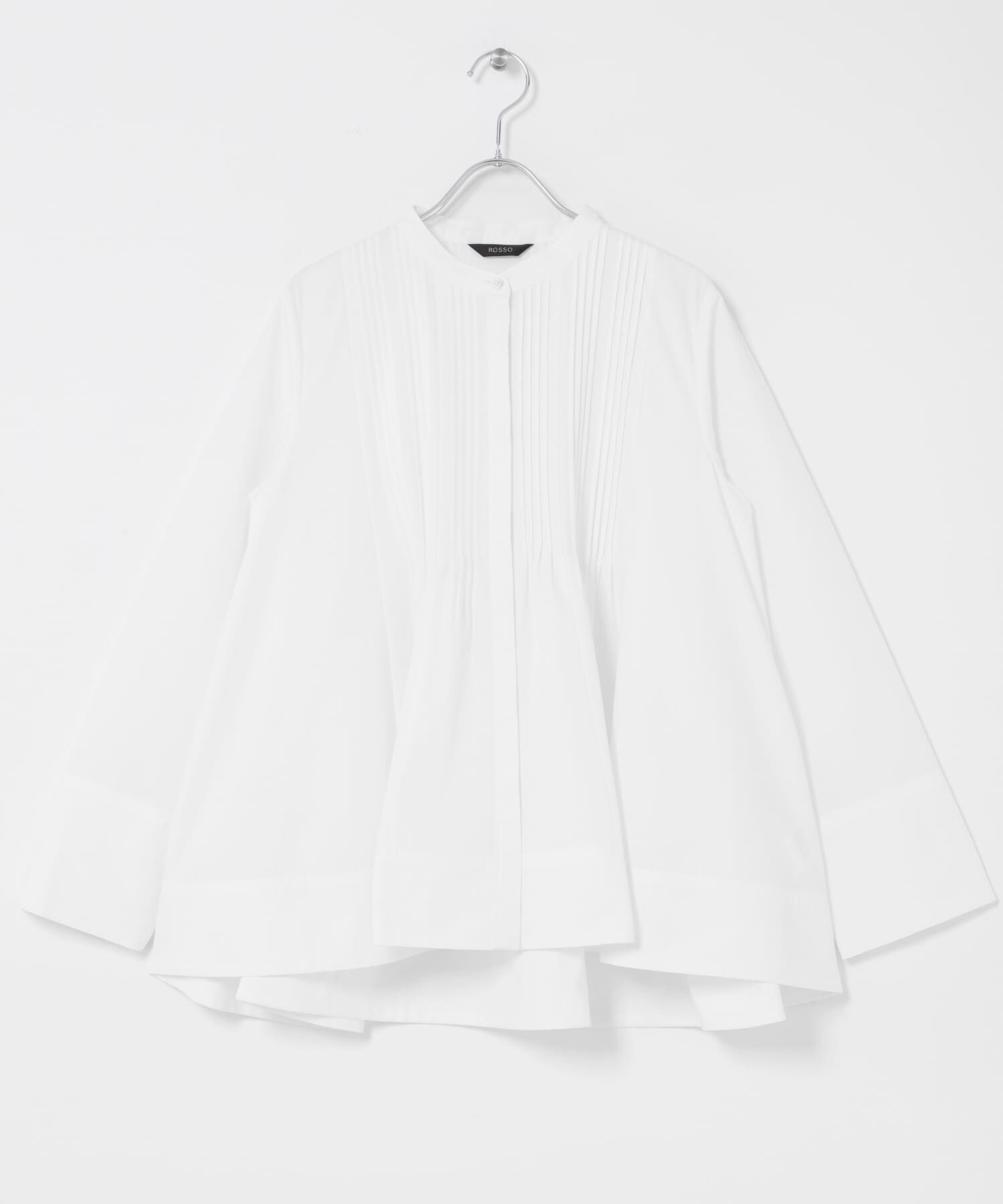 URBAN RESEARCH ROSSO「フレアシルエットピンタックブラウス」|シャツ・ブラウス|