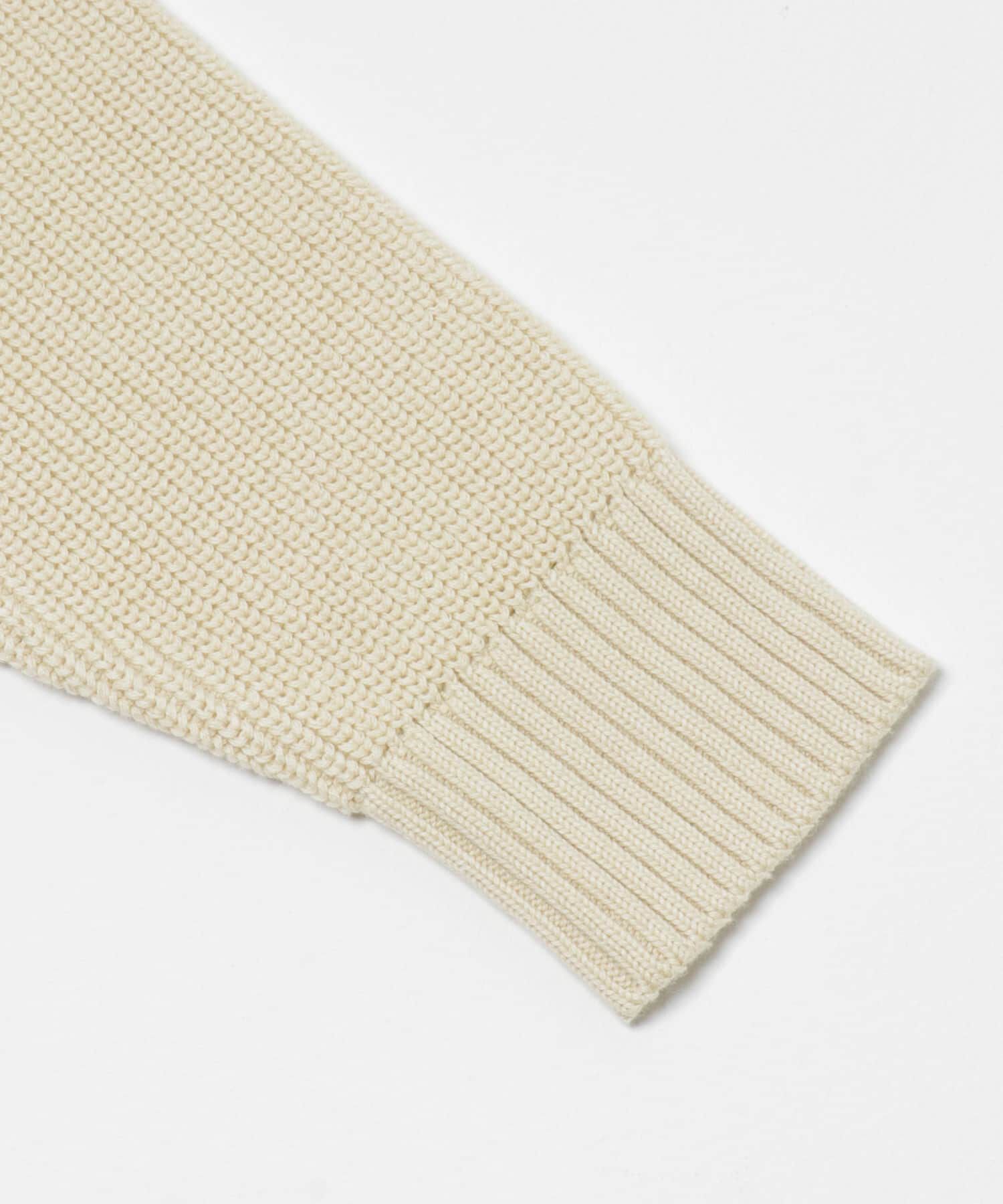 URBAN RESEARCH DOORS「衿付き畦ニット」|ニット・セーター|