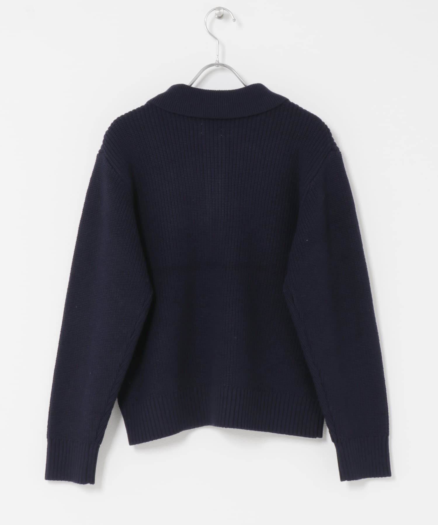 URBAN RESEARCH DOORS「衿付き畦ニット」|ニット・セーター|