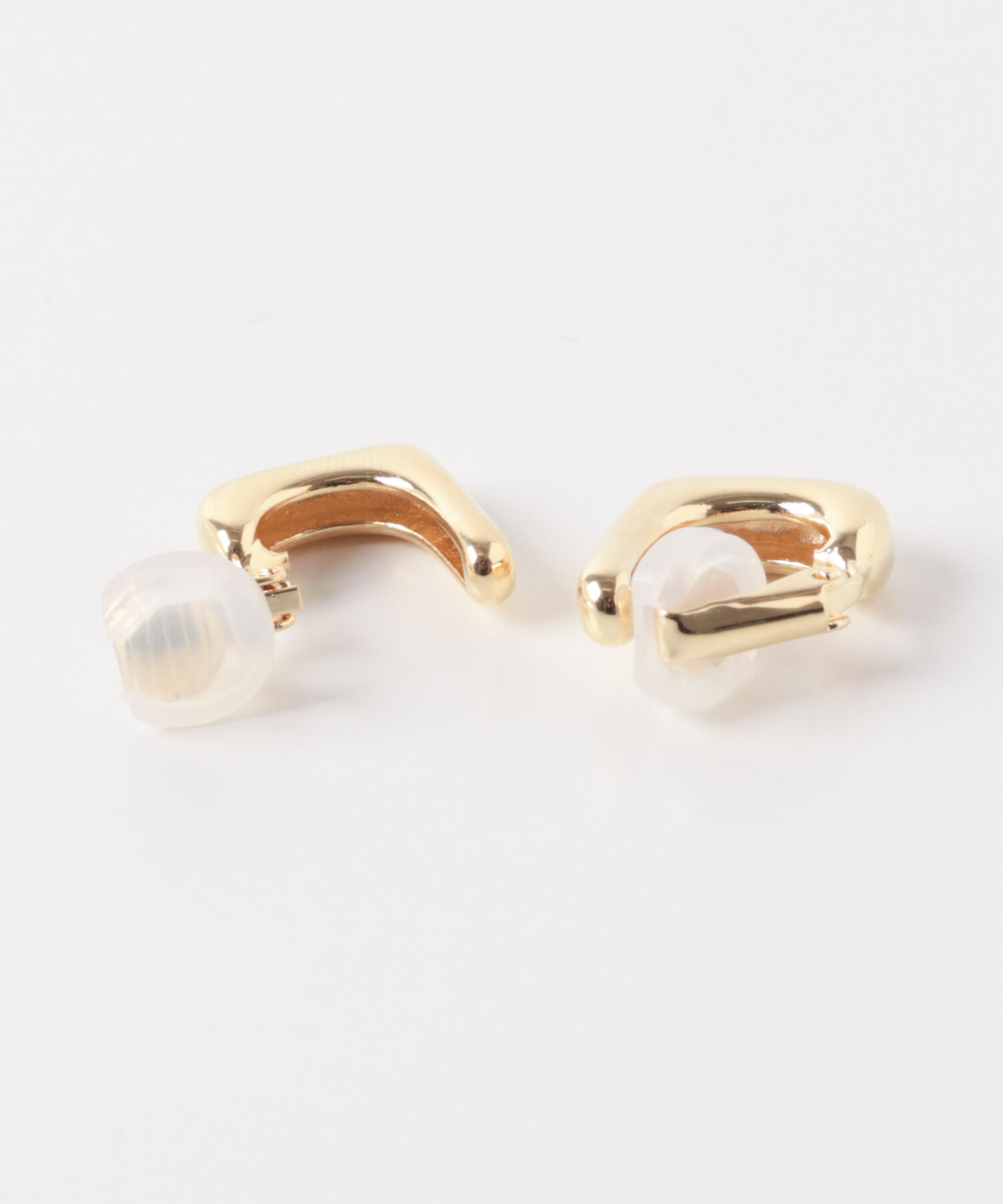 SMELLY「スクエアフープイヤリング」|イヤリング|