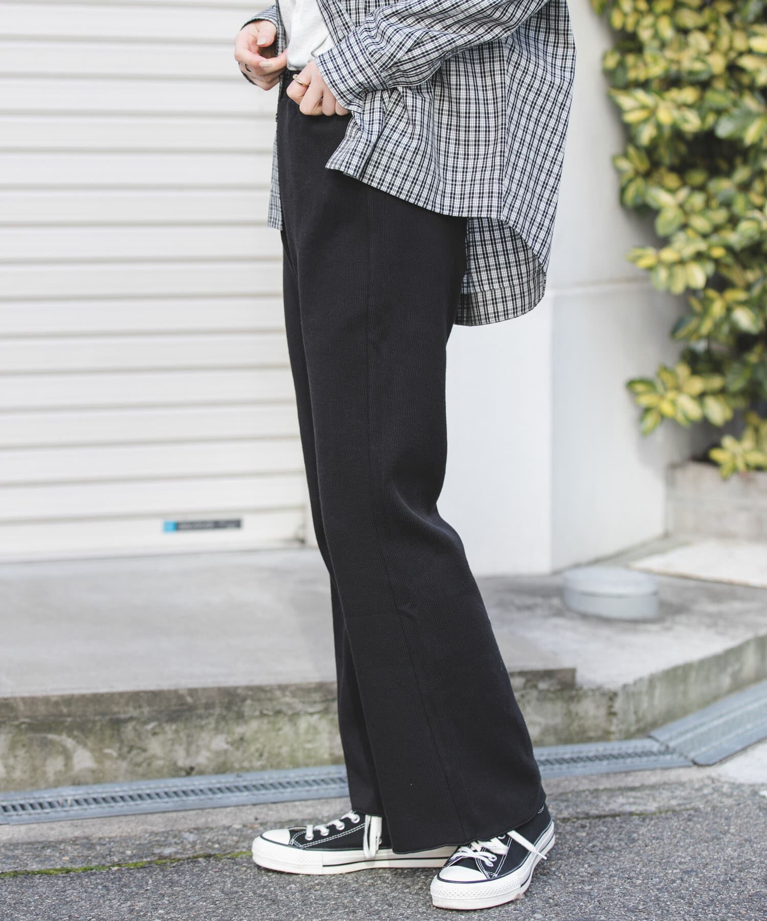 URBAN RESEARCH DOORS「FORK&SPOON　カットフレアパンツ」|その他|