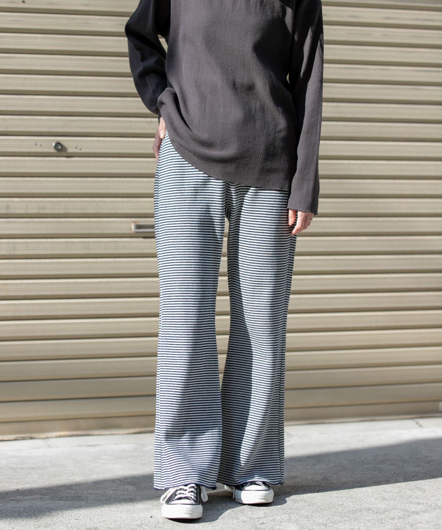 URBAN RESEARCH DOORS「FORK&SPOON　カットフレアパンツ」|その他|