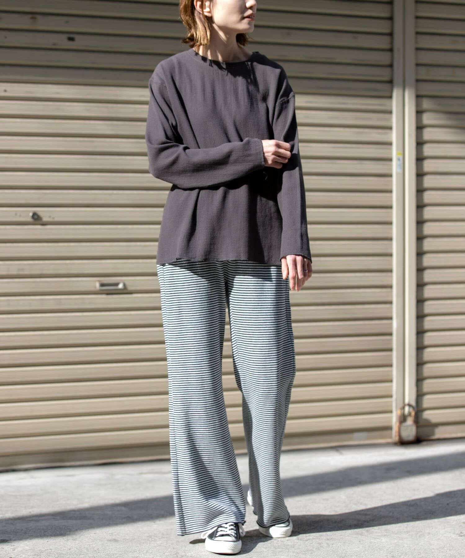 URBAN RESEARCH DOORS「FORK&SPOON　カットフレアパンツ」|その他|