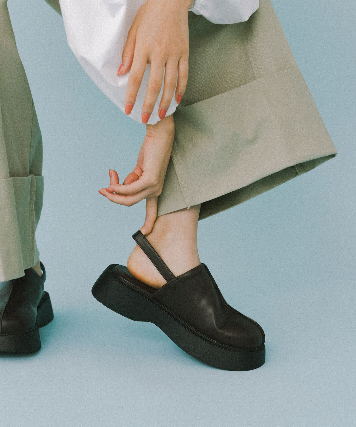 RODE SKO「センターステッチクロッグ」|サンダル|