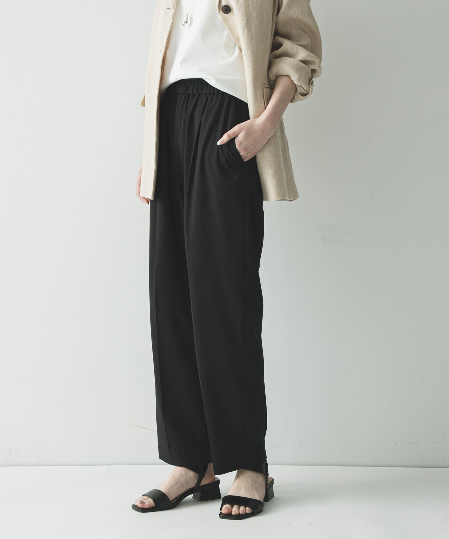 URBAN RESEARCH「『34サイズ/低身長向けも展開』ドロストテーパードパンツ」|その他|