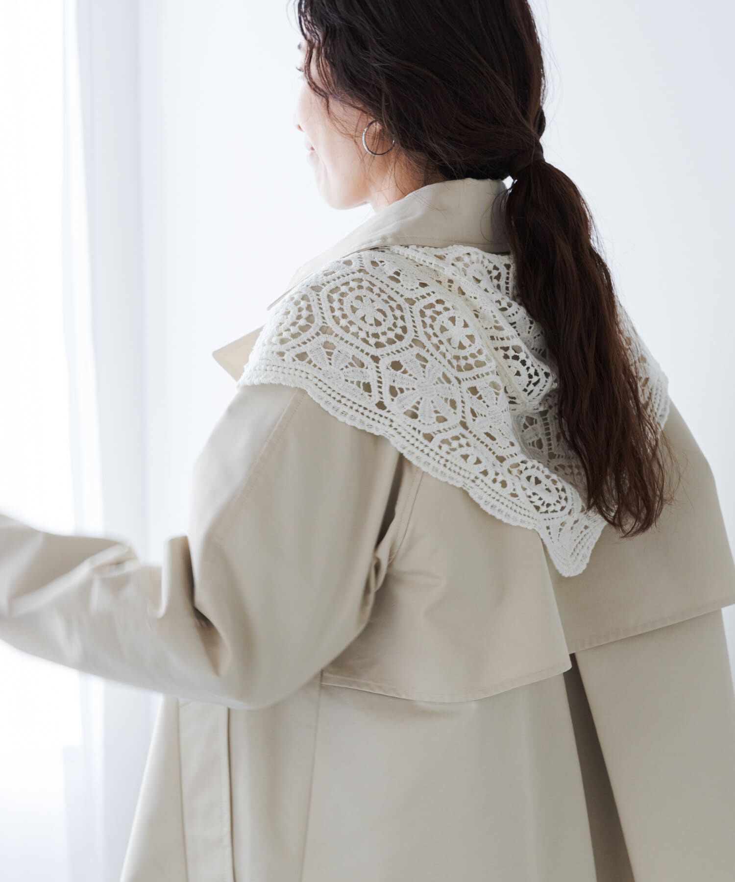 URBAN RESEARCH DOORS「レーススカーフ」|ストール|