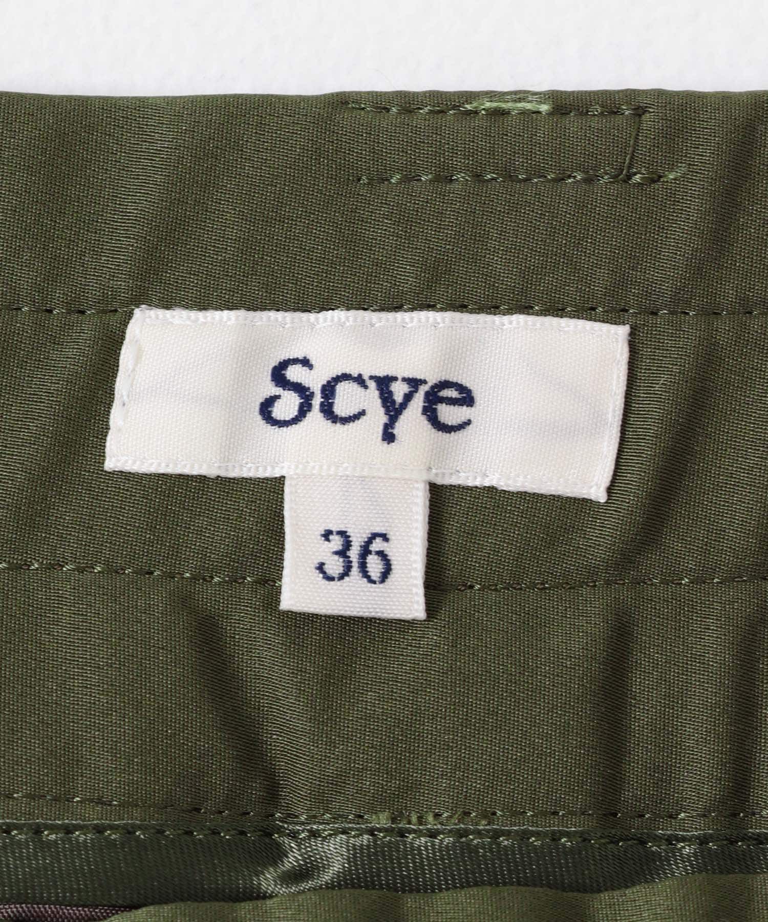 URBAN RESEARCH DOORS「Scye　TAFFETAPLEATEATED SKIRT」|スカート|