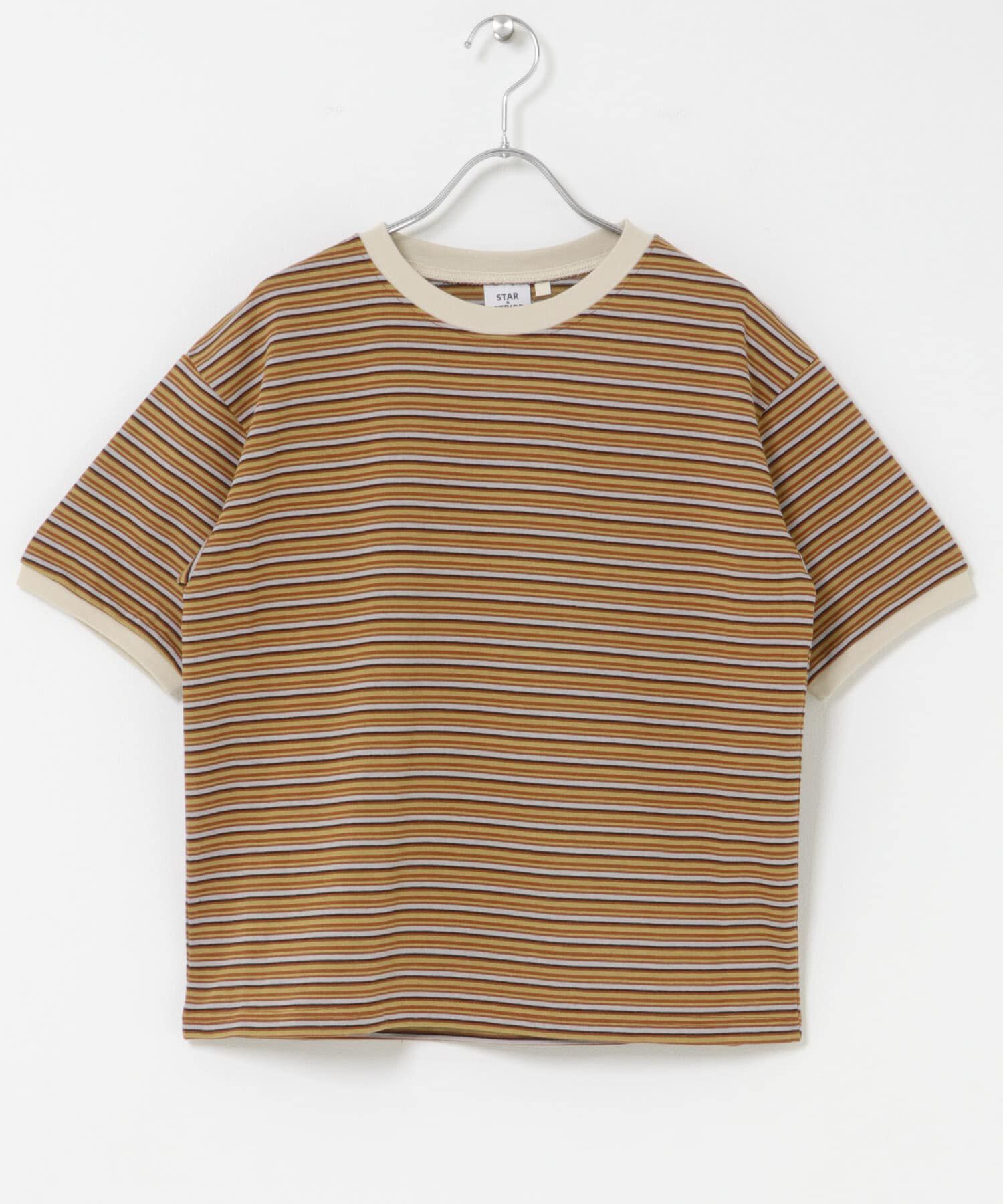 URBAN RESEARCH DOORS「『別注』STAR&STRIPE&times;DOORS　MULTI RINGER T-SHIRTS」|Tシャツ・カットソー|