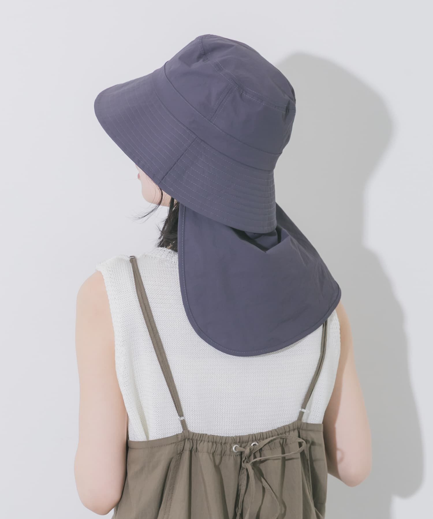 SMELLY「『撥水/UVカット』サンシェードバケットハット」|ハット|