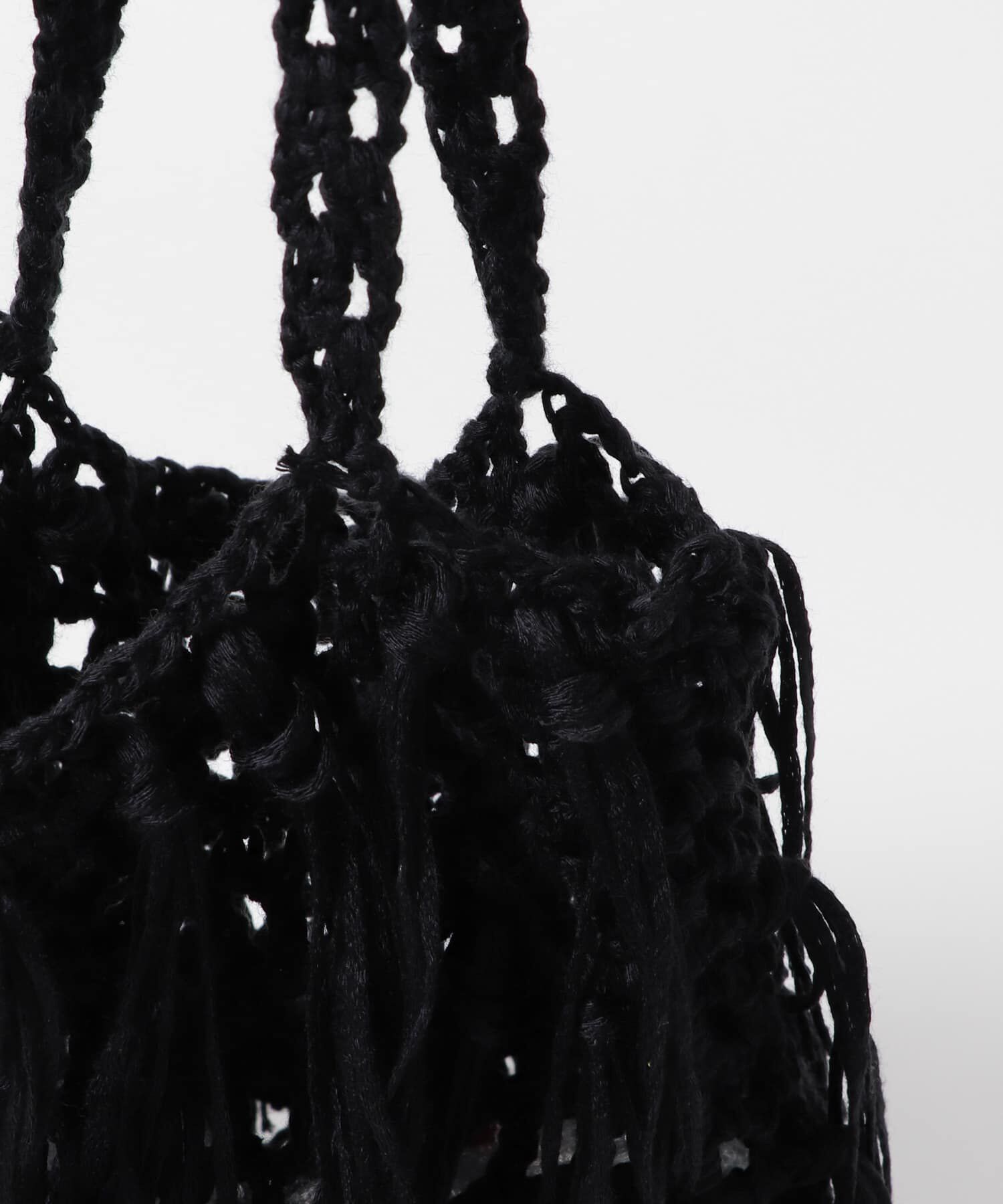  「フリンジニットBAG」|ハンドバッグ|