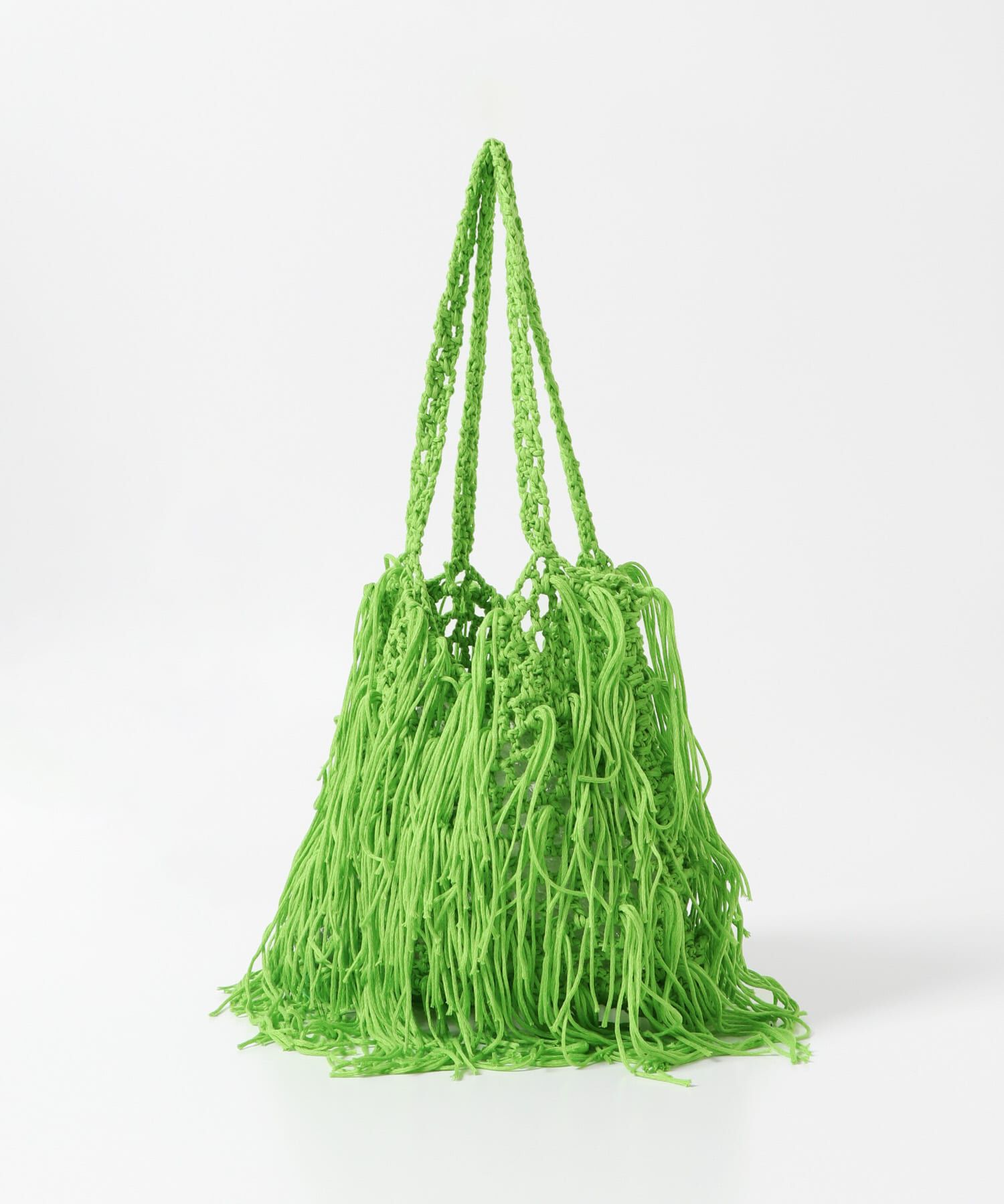  「フリンジニットBAG」|ハンドバッグ|