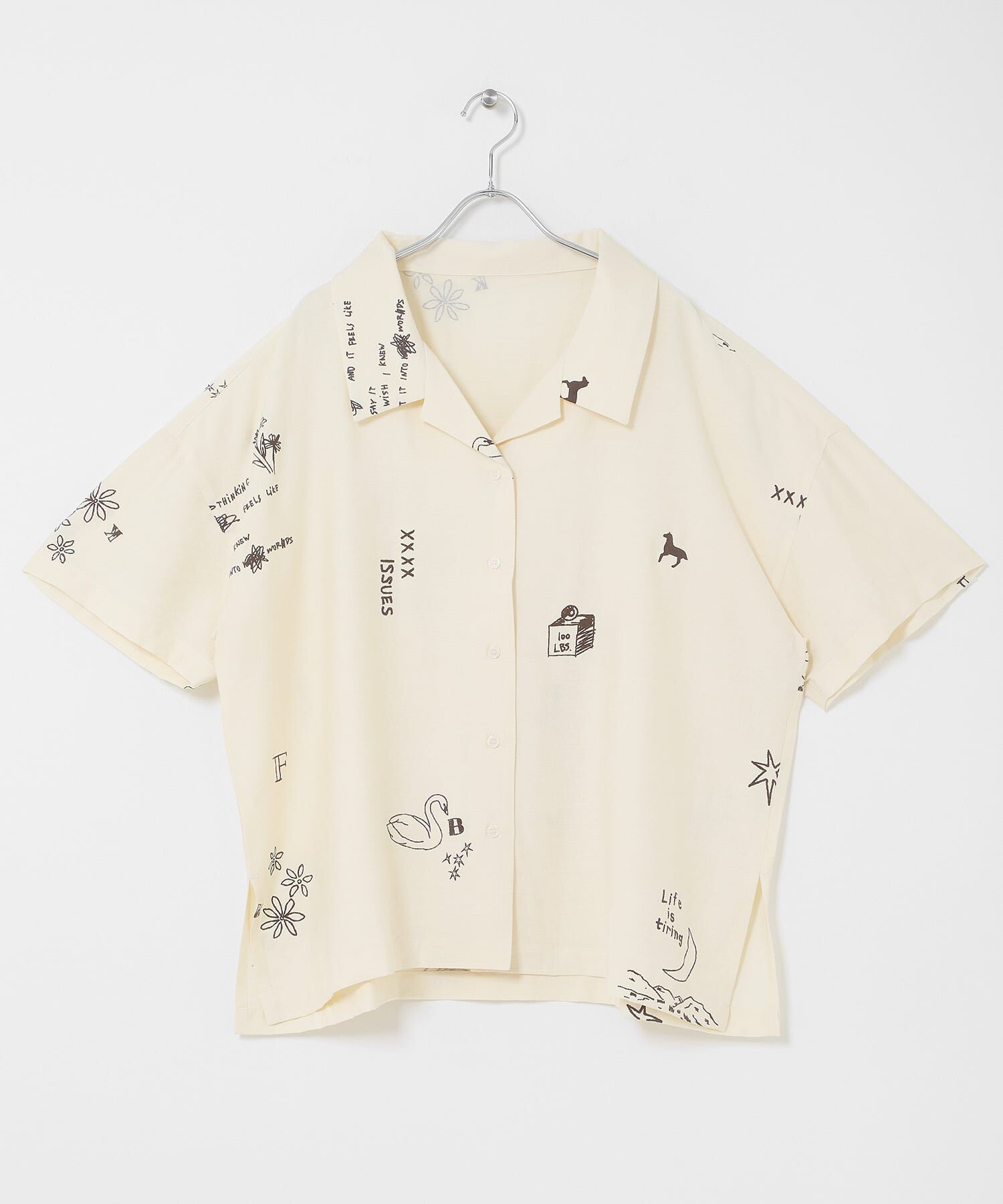  「TATTOOオーバーシャツ」|シャツ・ブラウス|