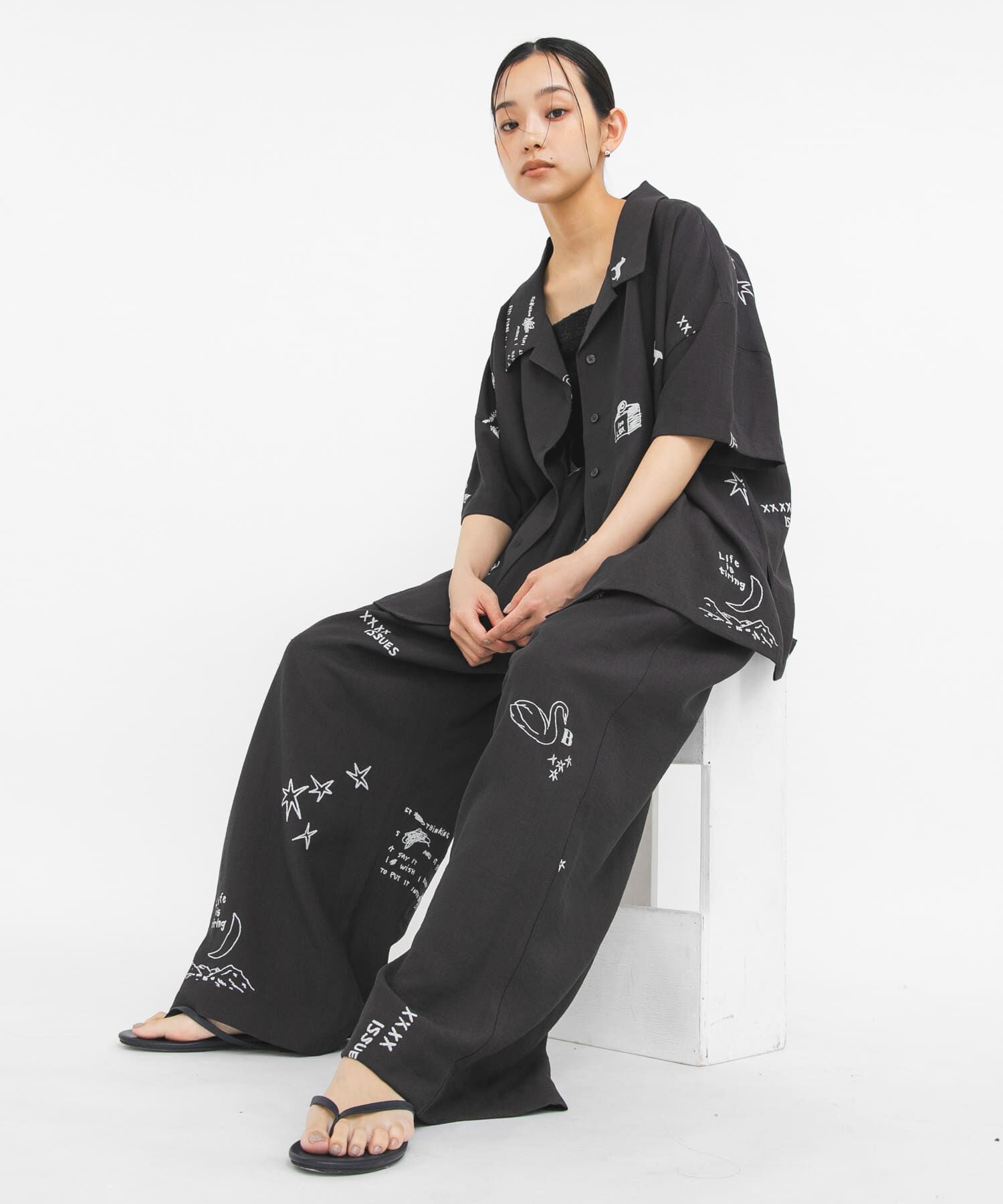  「TATTOOオーバーシャツ」|シャツ・ブラウス|