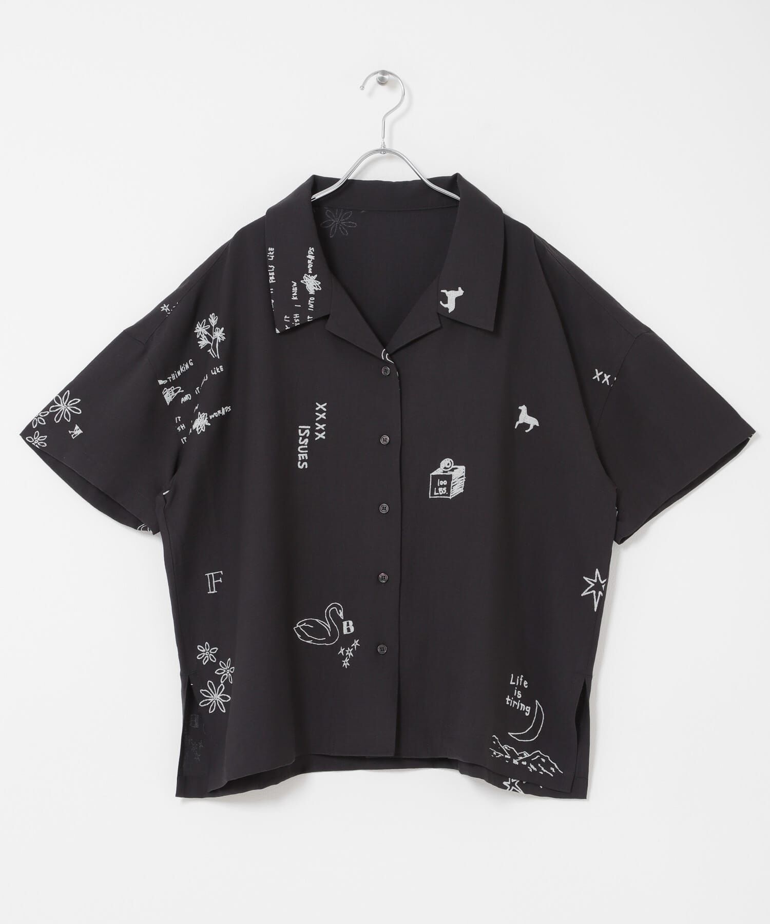  「TATTOOオーバーシャツ」|シャツ・ブラウス|