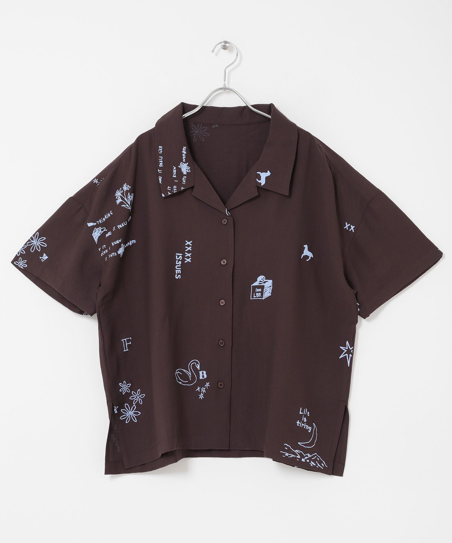  「TATTOOオーバーシャツ」|シャツ・ブラウス|