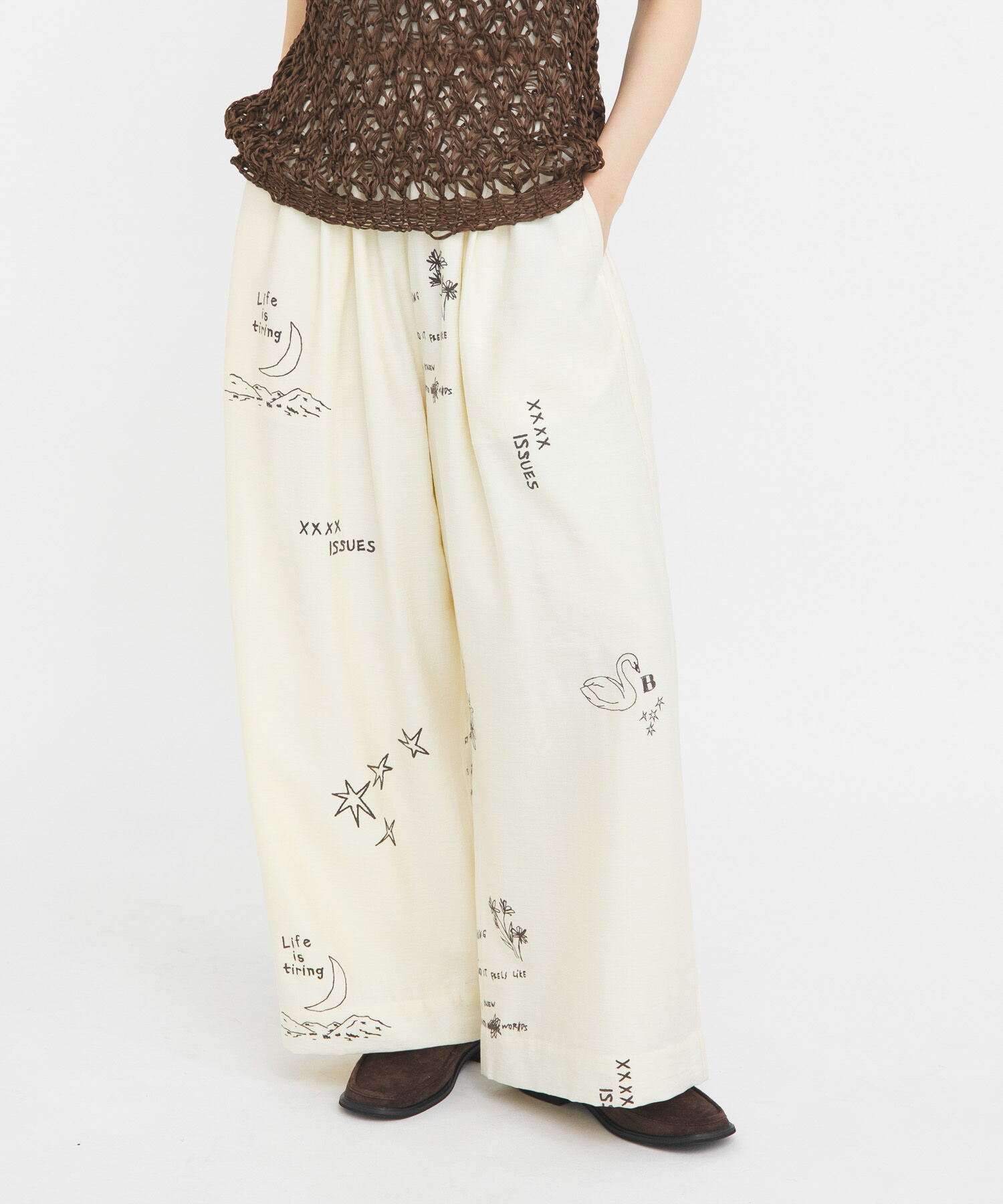  「TATTOOワイドイージーパンツ」|その他|