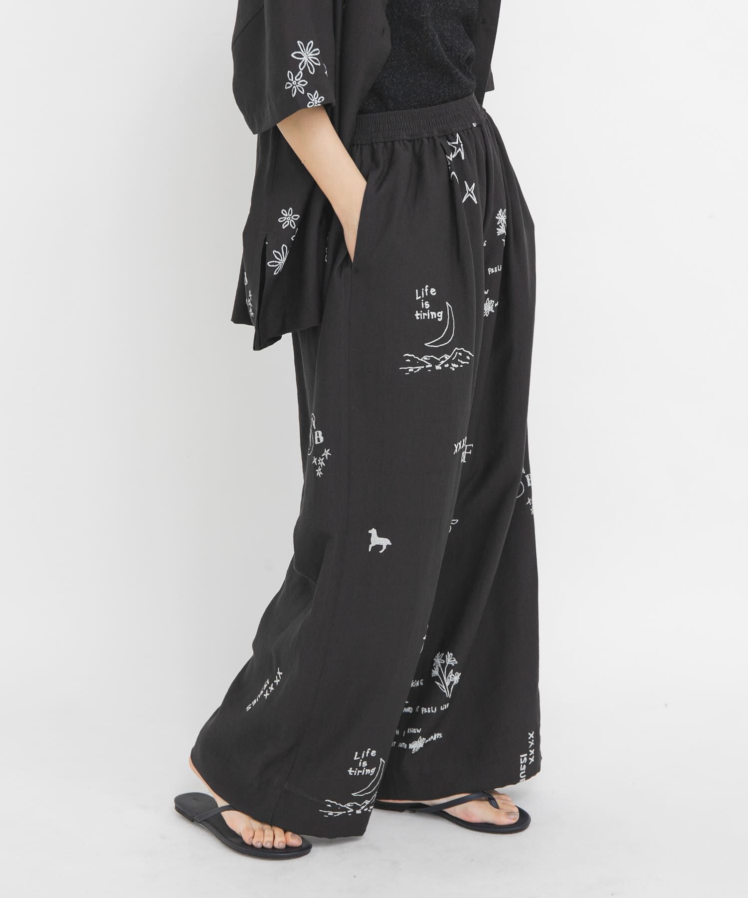  「TATTOOワイドイージーパンツ」|その他|