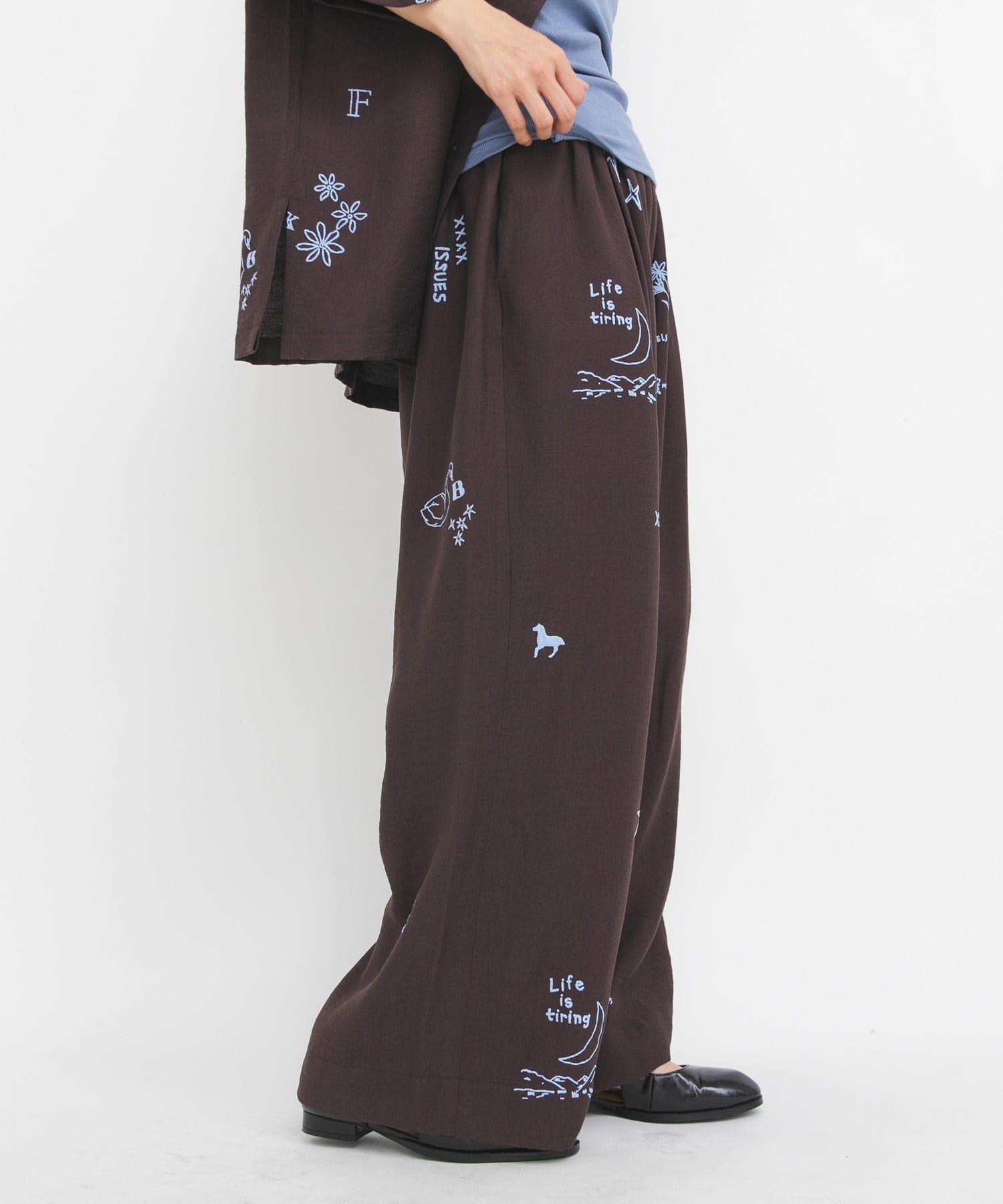  「TATTOOワイドイージーパンツ」|その他|