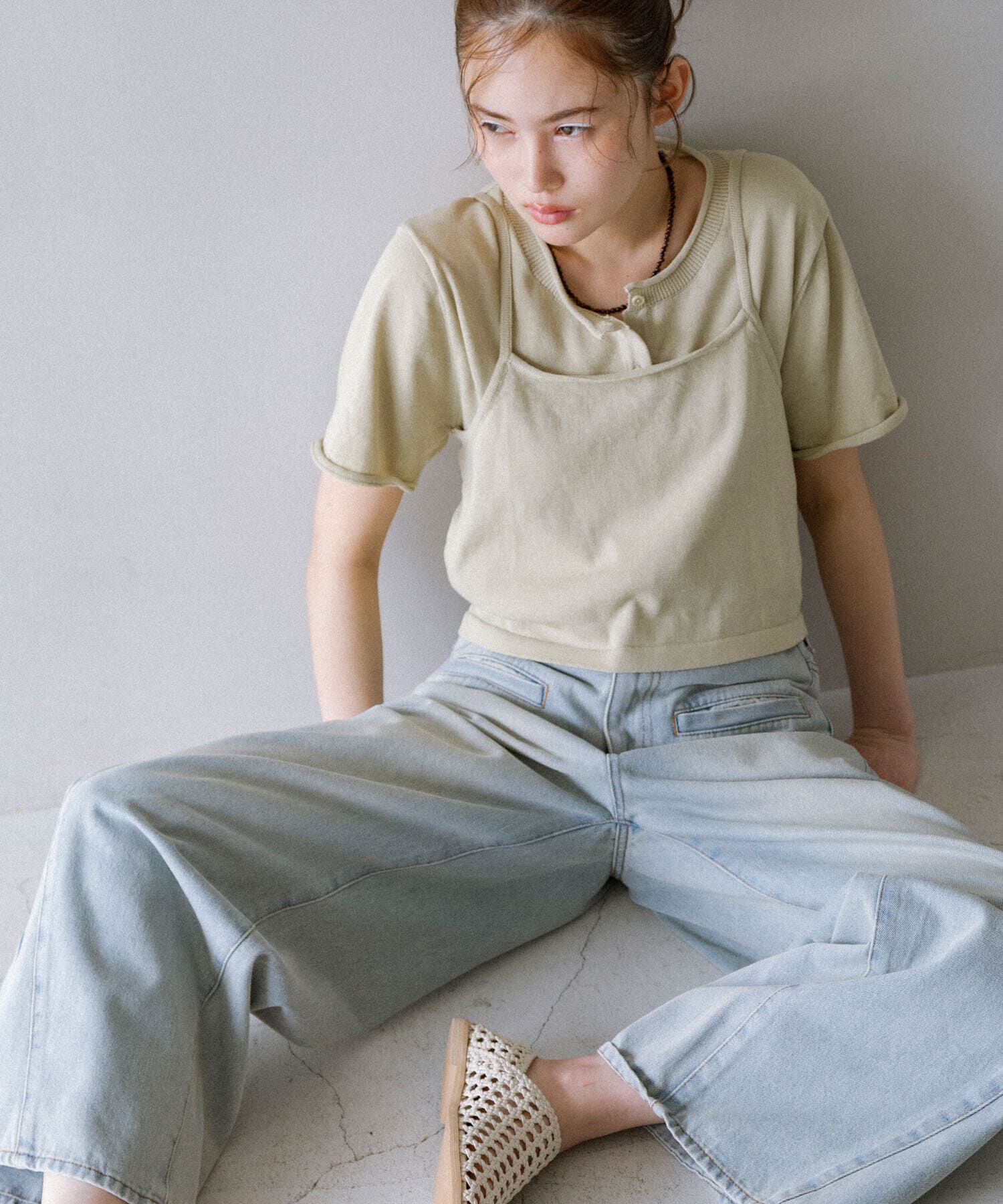  「ビスチェSETカーディガン」|カーディガン|