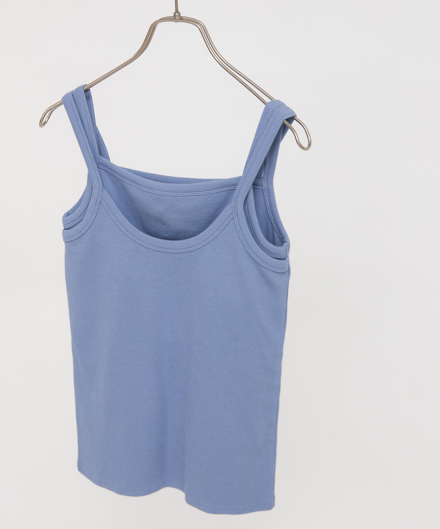  「レイヤードライクカップ付きタンクトップ」|タンクトップ|