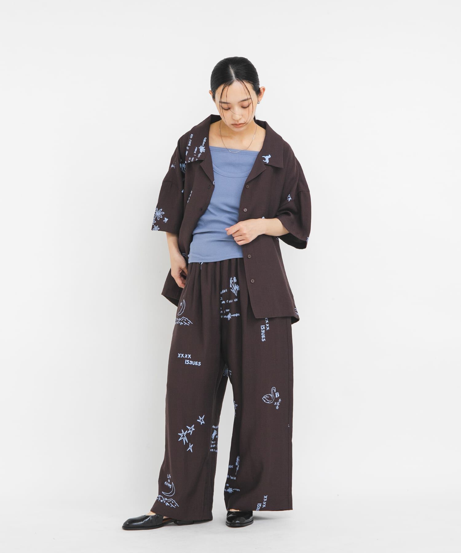  「レイヤードライクカップ付きタンクトップ」|タンクトップ|