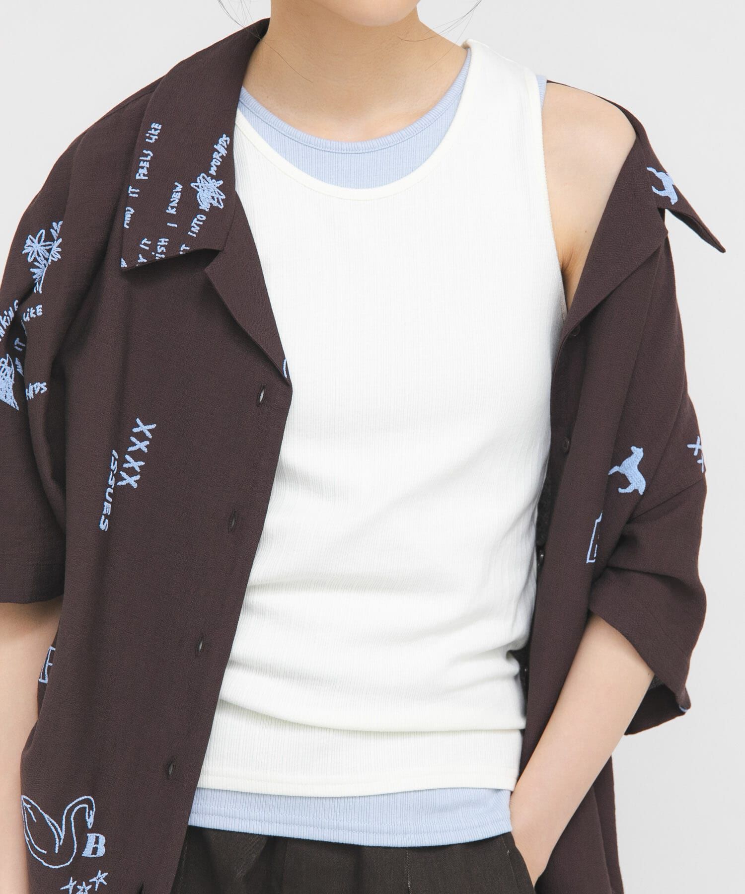  「レイヤードSETタンクトップ」|タンクトップ|