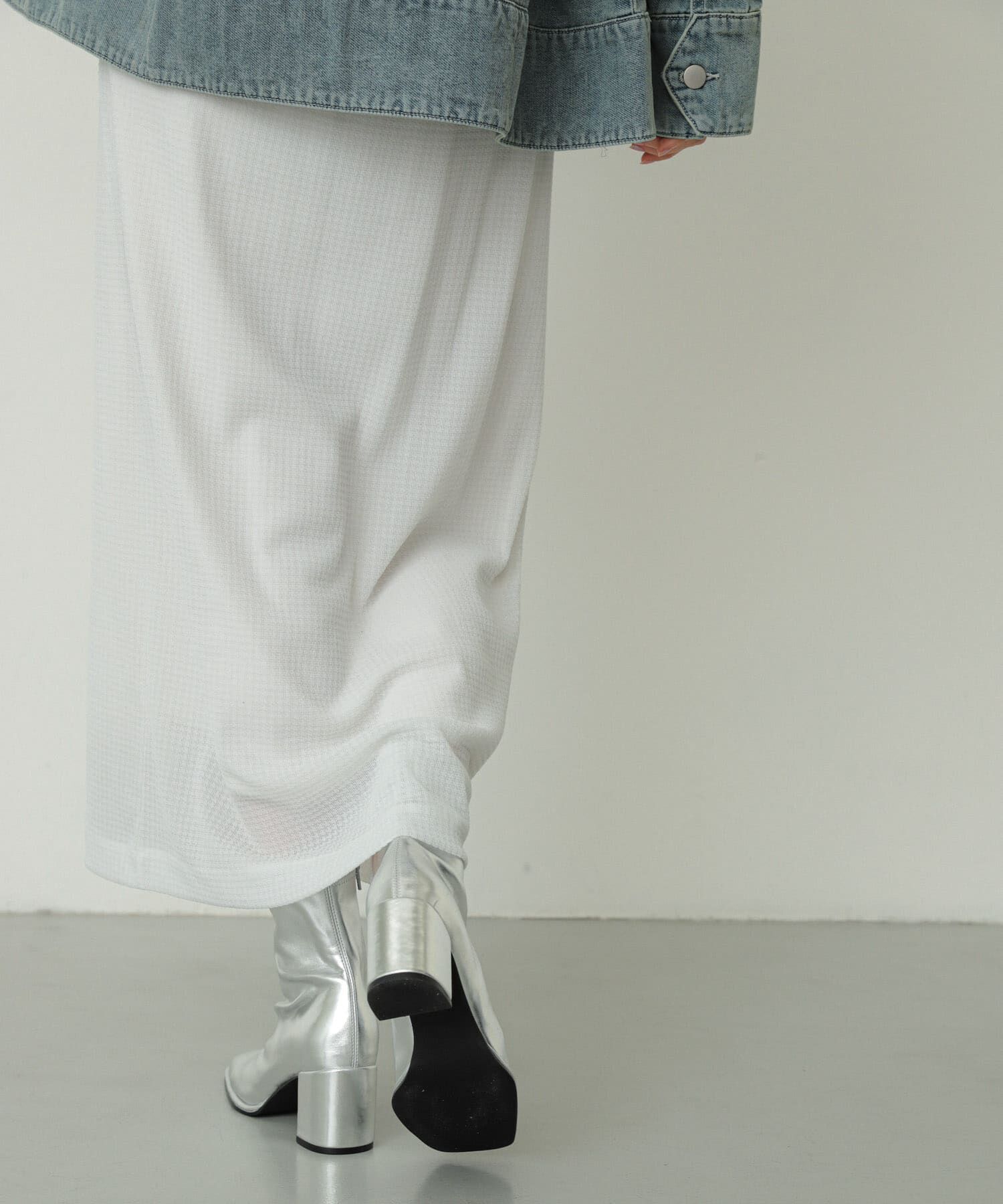 SENSE OF PLACE by URBAN RESEARCH「シアーラメベロアスカート」|スカート|