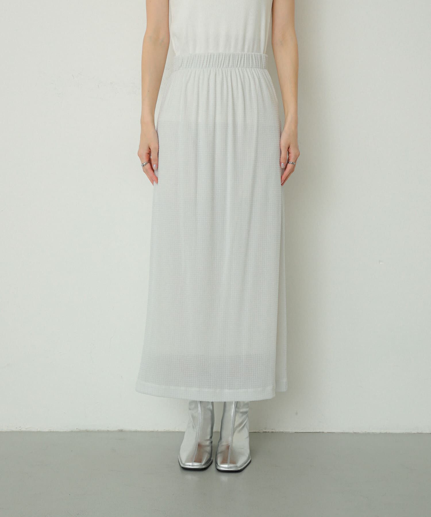 SENSE OF PLACE by URBAN RESEARCH「シアーラメベロアスカート」|スカート|