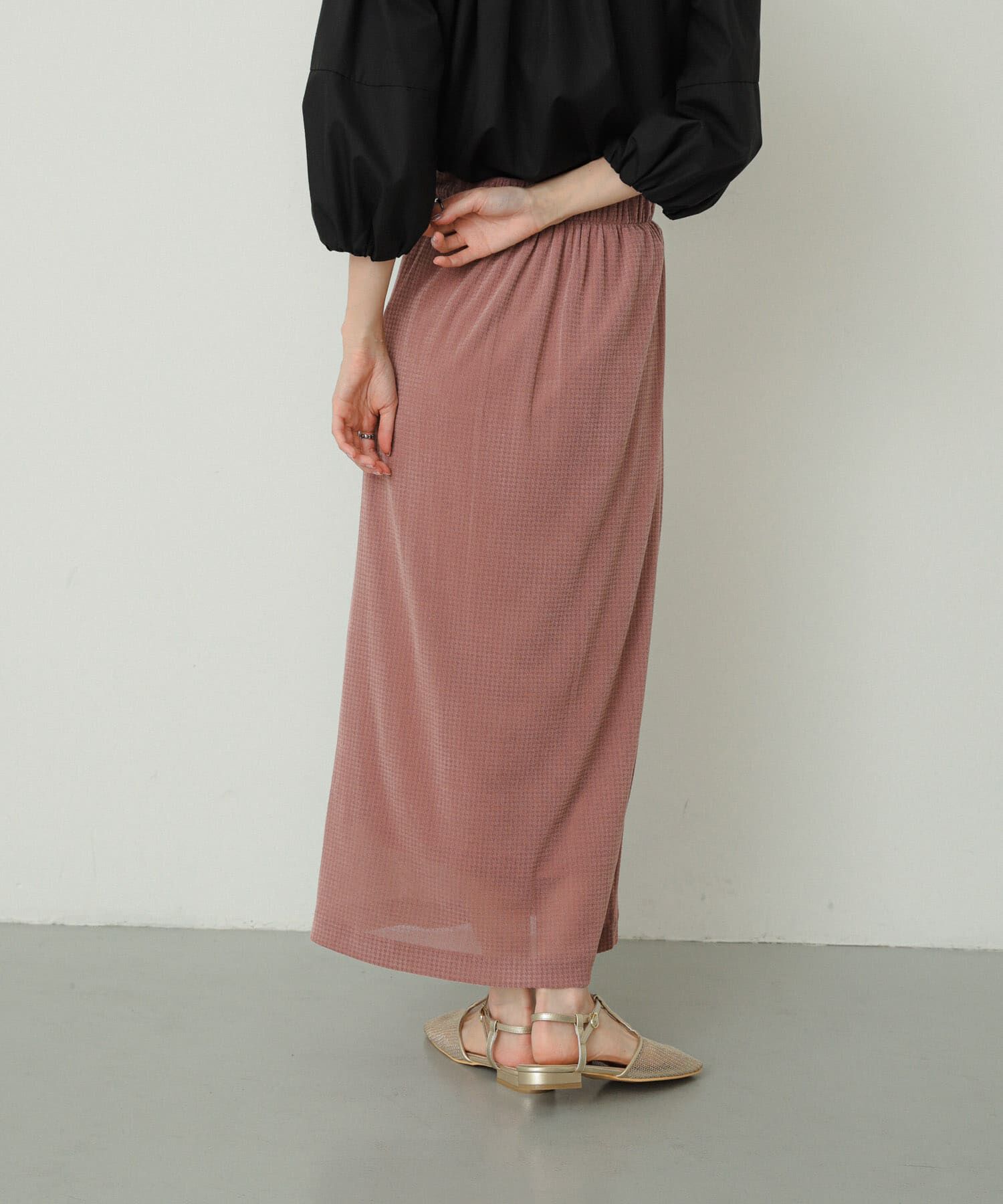 SENSE OF PLACE by URBAN RESEARCH「シアーラメベロアスカート」|スカート|