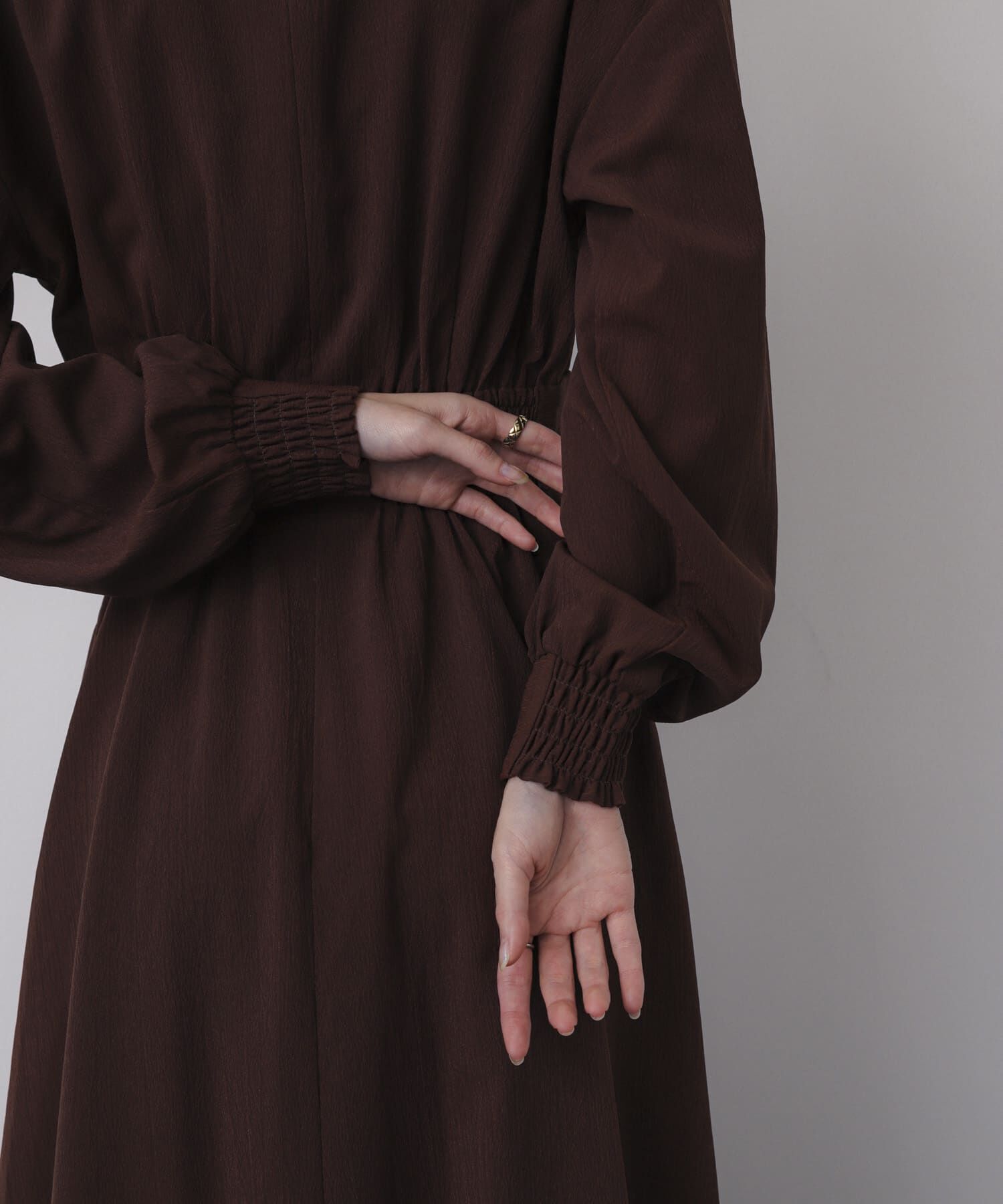 SENSE OF PLACE by URBAN RESEARCH「スキッパーバルーンワンピース」|ワンピース|