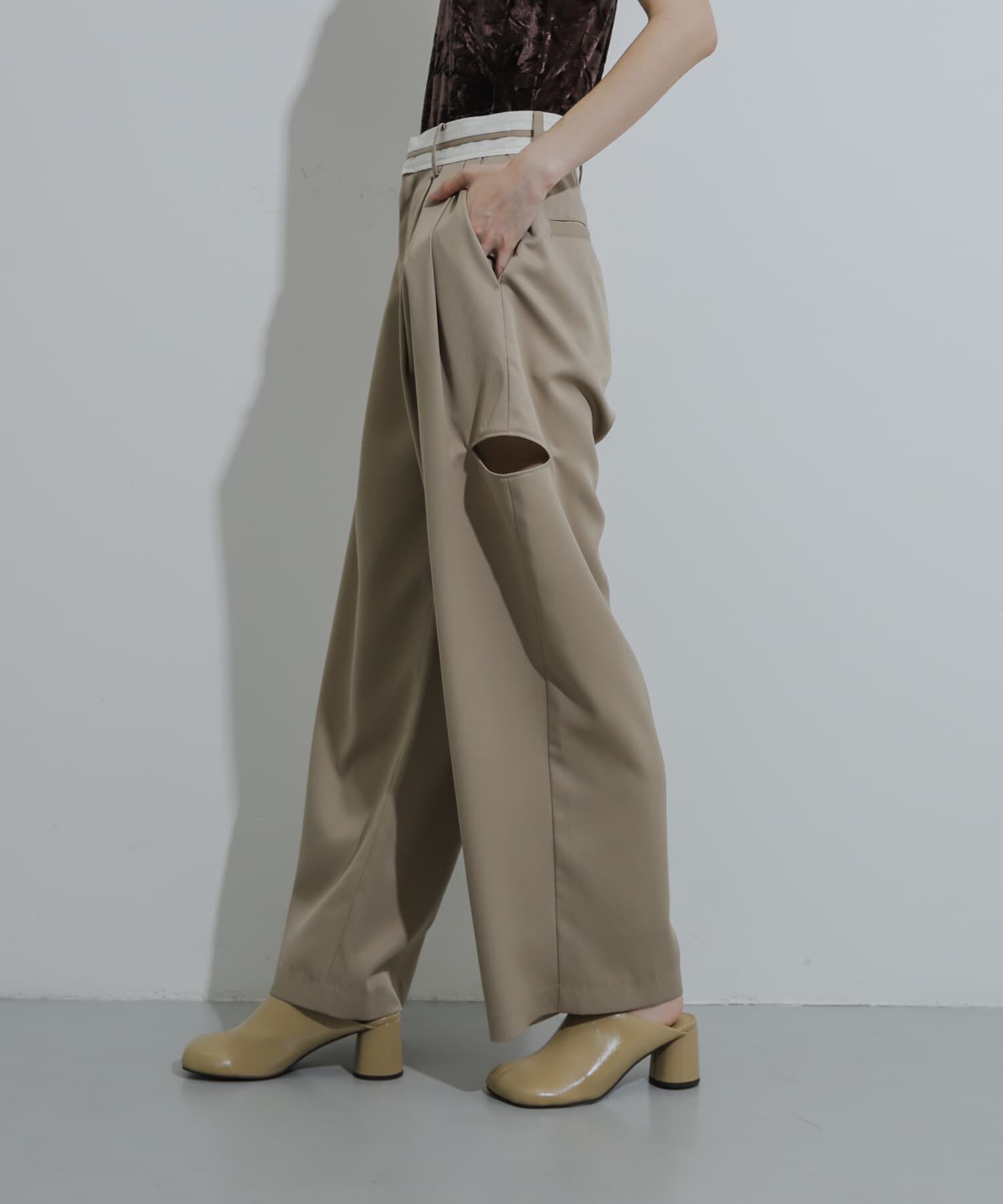 SENSE OF PLACE by URBAN RESEARCH「オブリークトゥサボ」|サンダル|