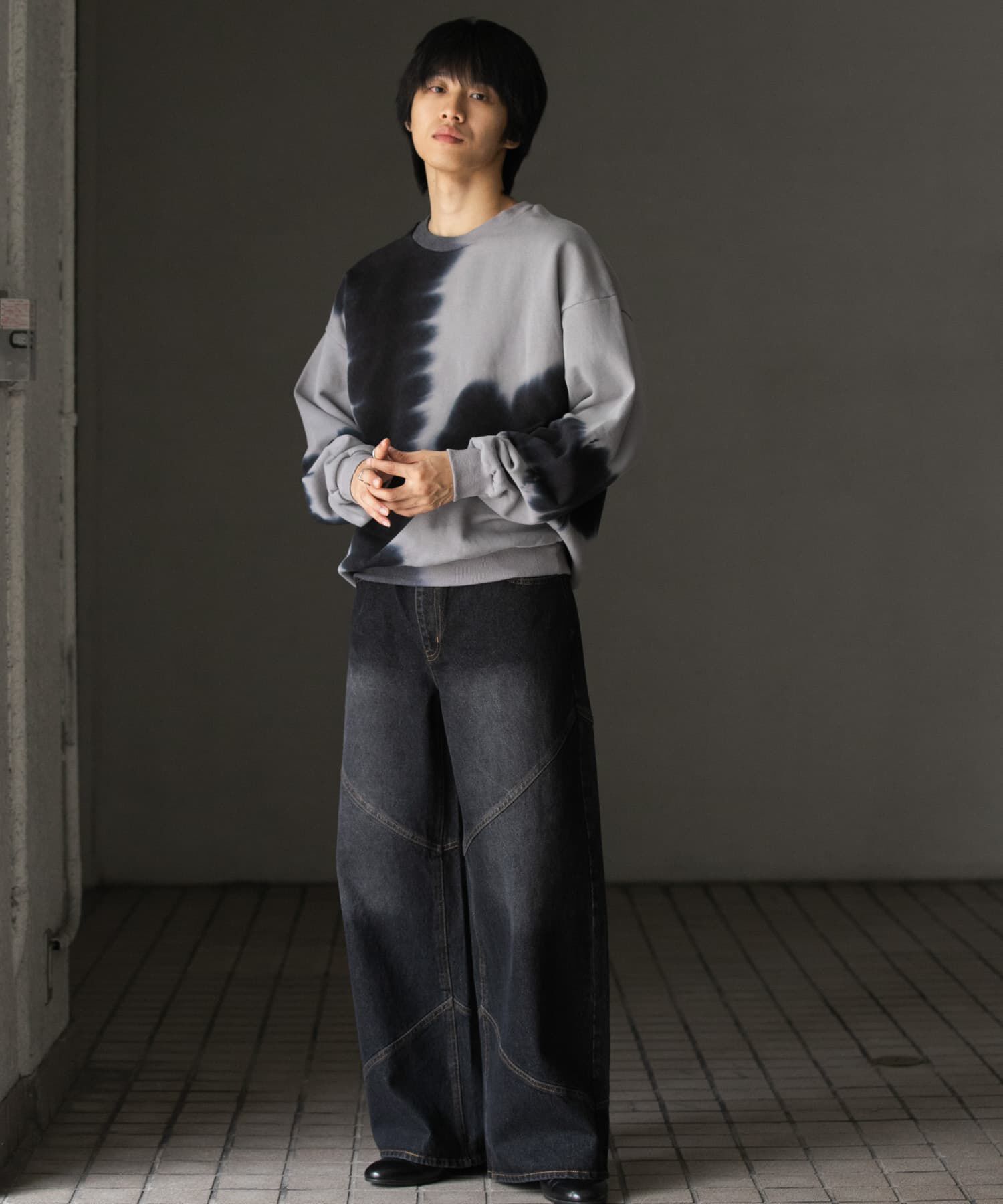 SENSE OF PLACE by URBAN RESEARCH「ブリーチクルーネックウェット」|スウェット・ジャージ|