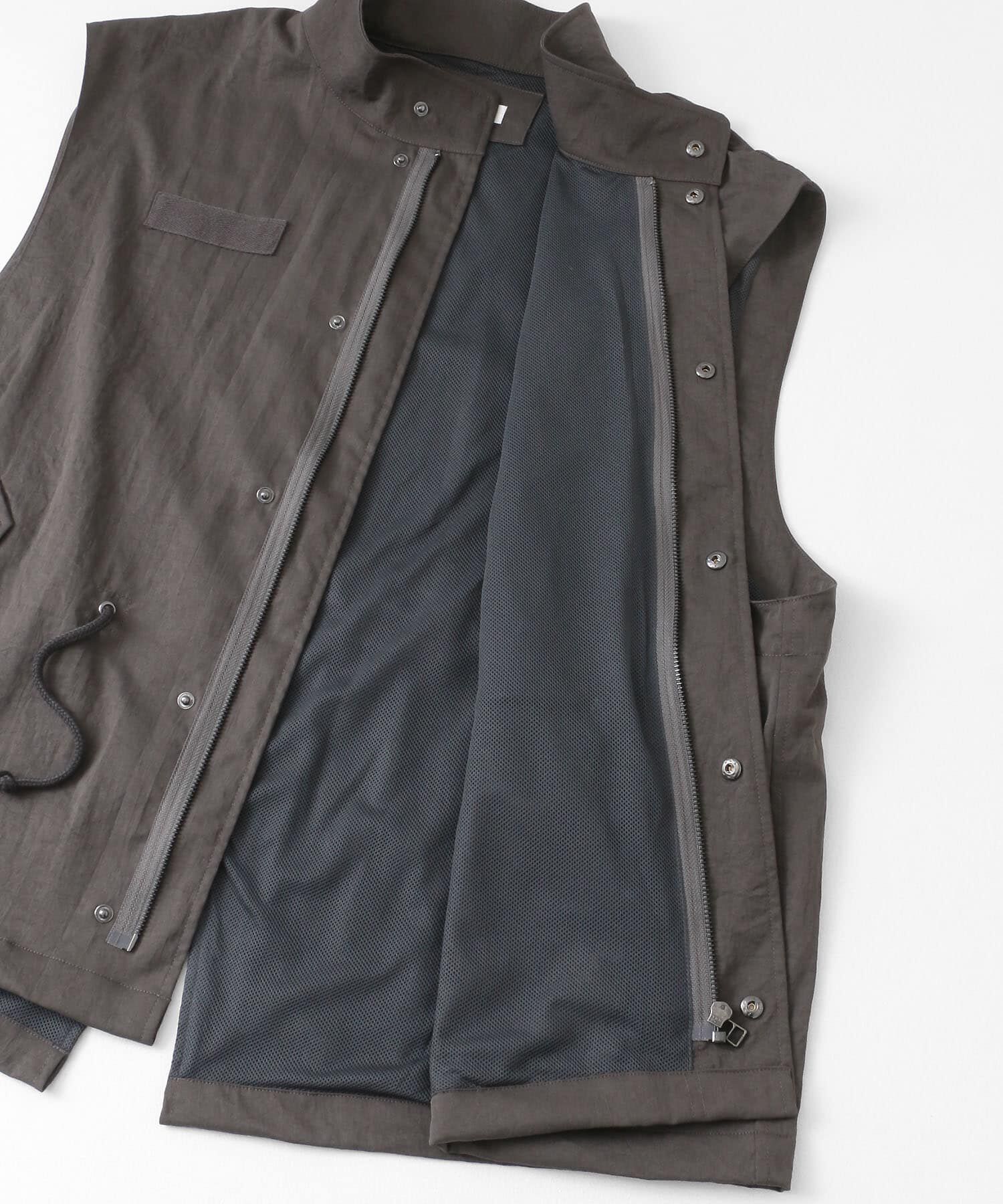 SENSE OF PLACE by URBAN RESEARCH「ルーズモッズベスト」|ミリタリージャケット|