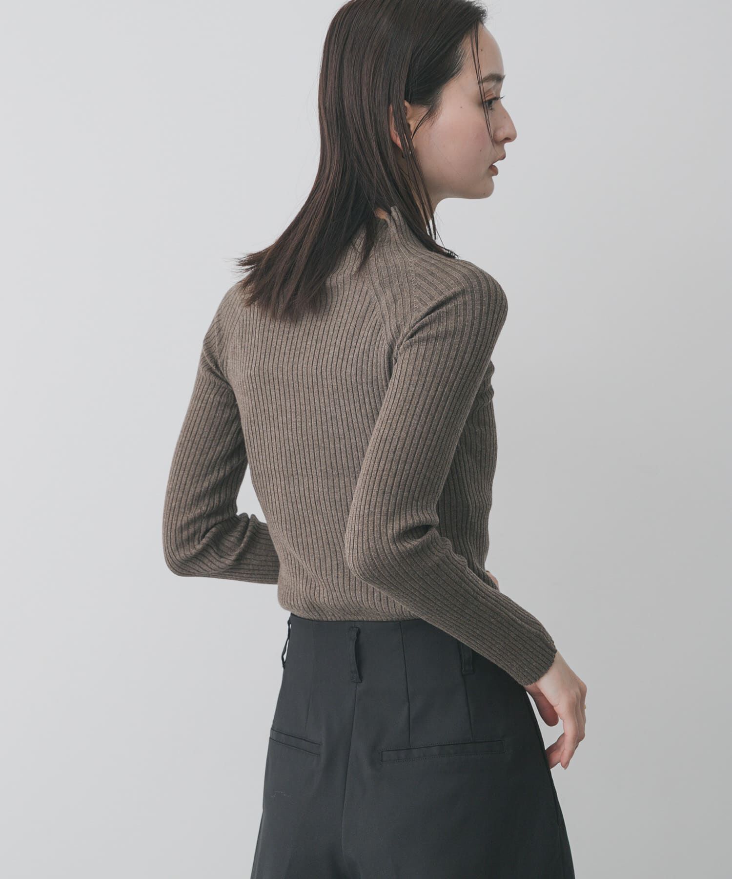 SENSE OF PLACE by URBAN RESEARCH「『一部WEB限定カラー』『毛玉防止』ストレッチリブハイネックセーター」|ニット・セーター|