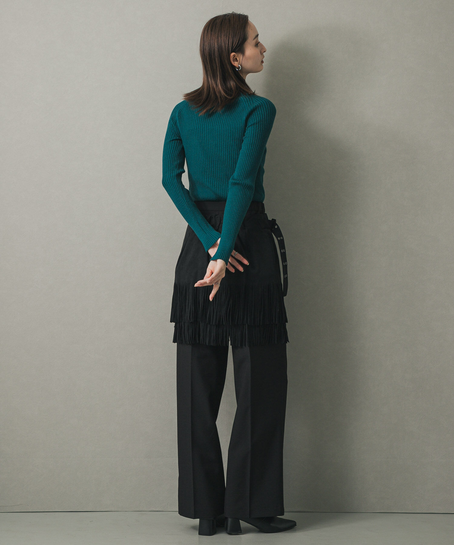 SENSE OF PLACE by URBAN RESEARCH「『一部WEB限定カラー』『毛玉防止』ストレッチリブハイネックセーター」|ニット・セーター|