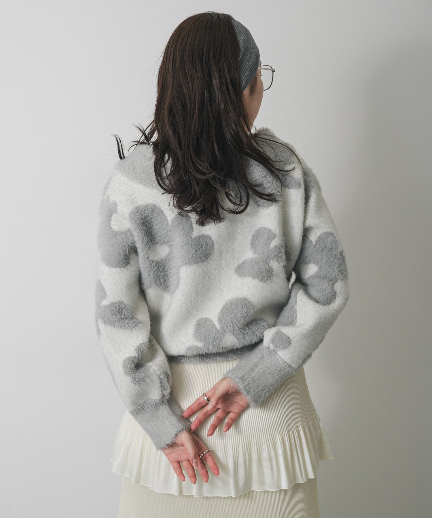 SENSE OF PLACE by URBAN RESEARCH「フラワージャガードニット」|ニット・セーター|