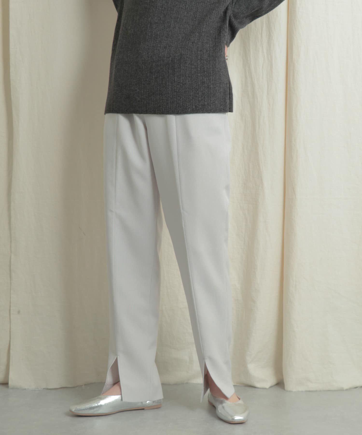 SENSE OF PLACE by URBAN RESEARCH「リネンライクスリットパンツ」|その他|