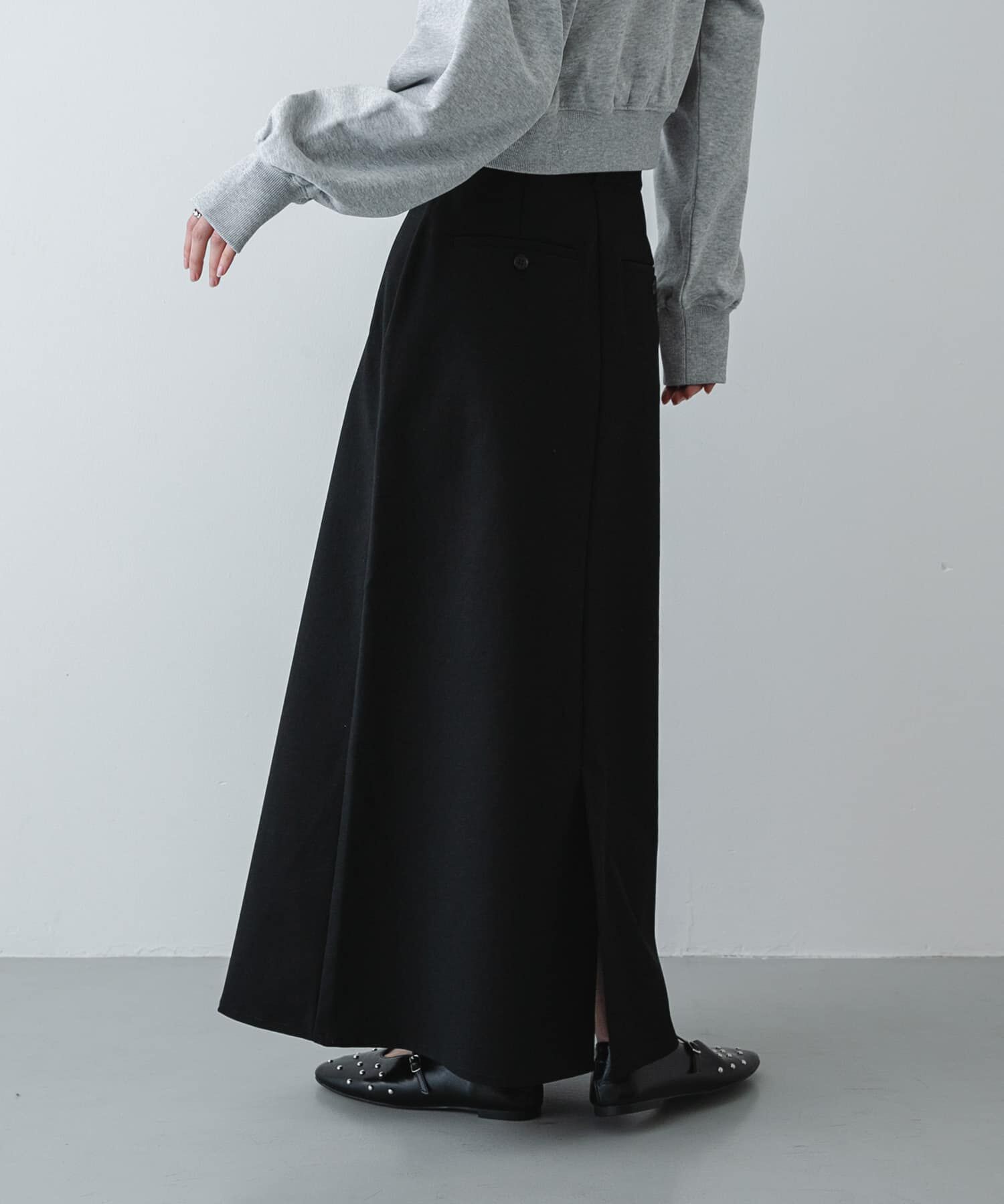 SENSE OF PLACE by URBAN RESEARCH「『イージーケア』フロントポケットチノスカート」|スカート|