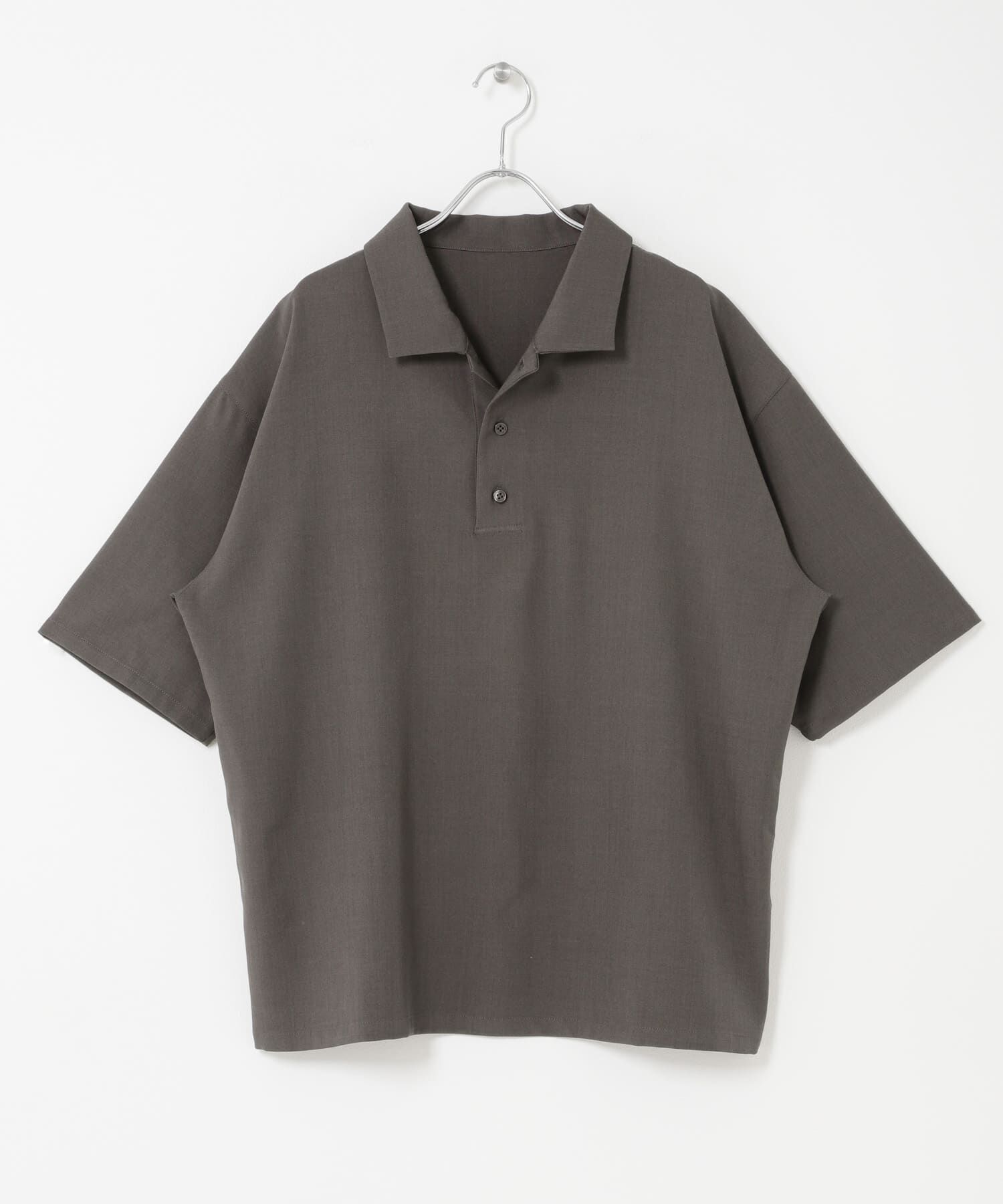 SENSE OF PLACE by URBAN RESEARCH「ハイツイストプルオーバーショートスリーブシャツ」|シャツ・ブラウス|