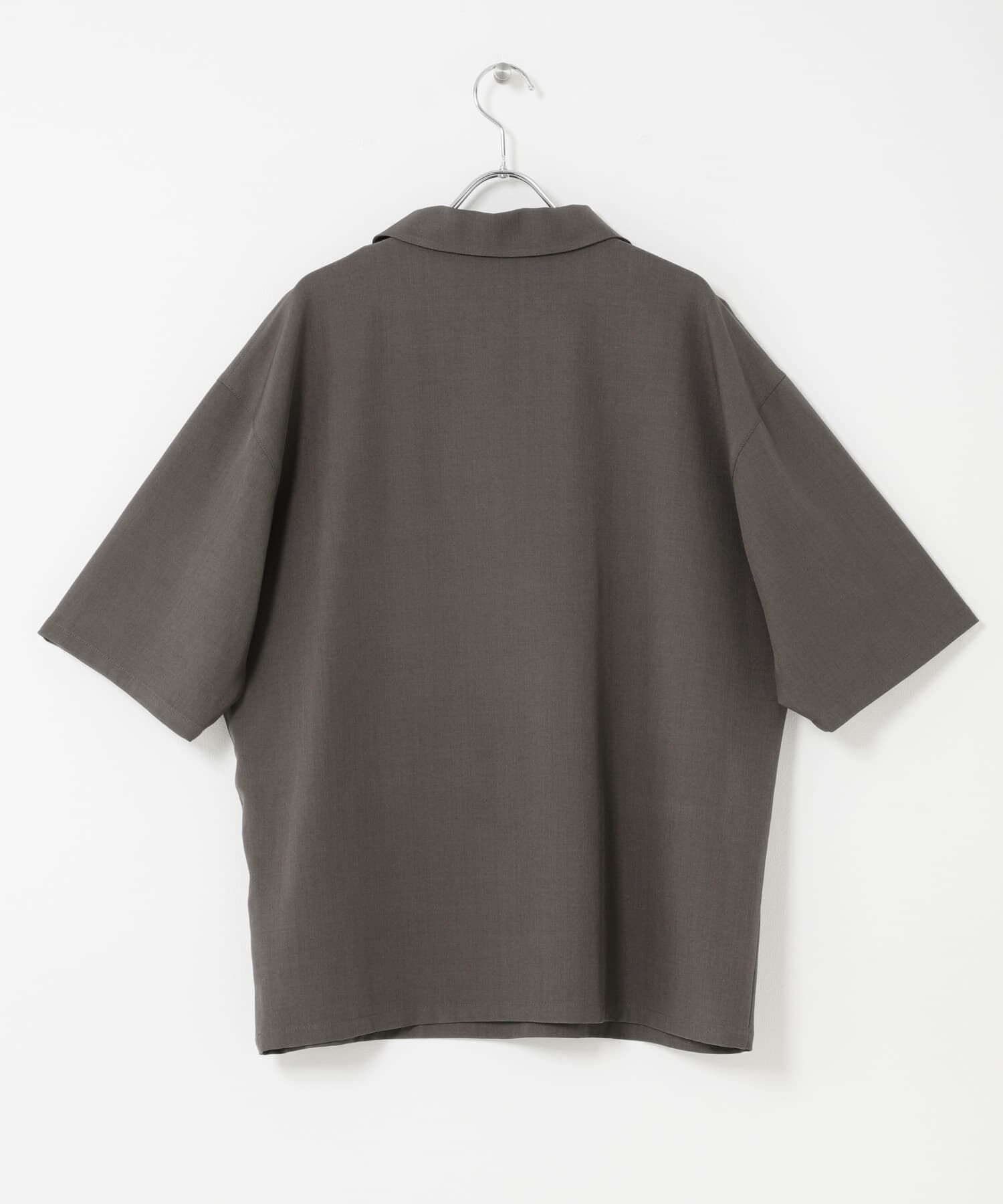 SENSE OF PLACE by URBAN RESEARCH「ハイツイストプルオーバーショートスリーブシャツ」|シャツ・ブラウス|